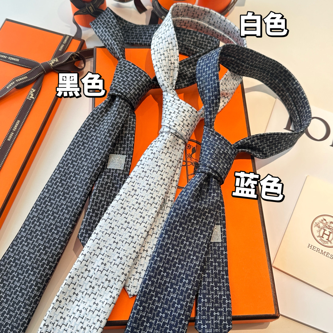 特价特价P 黑色 男士新款领带系列【H字母领带】👔👔，稀有😻😻H家每年都有一千条不同印花的领带面世，从最