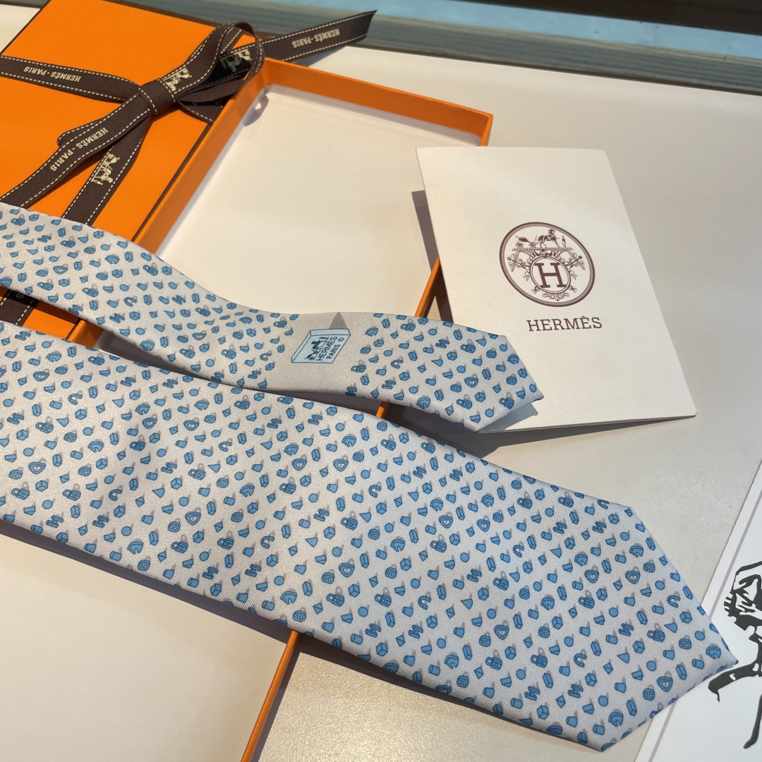 特价特 男士新款印花爱马仕透视领带系列👔👔，稀有😻😻H家每年都有一千条不同印花的领带面世，从最初的多以几