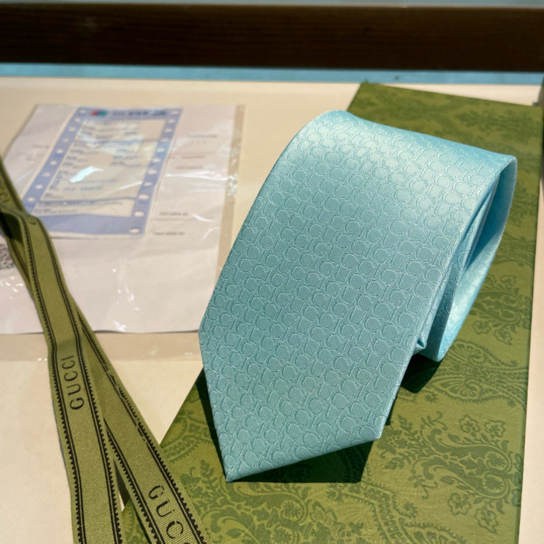 特价特 G家专柜新款【GG标识印花领带】男士领带👔👔，稀有采用经典小G LOGO提花展现精湛手工与时尚优