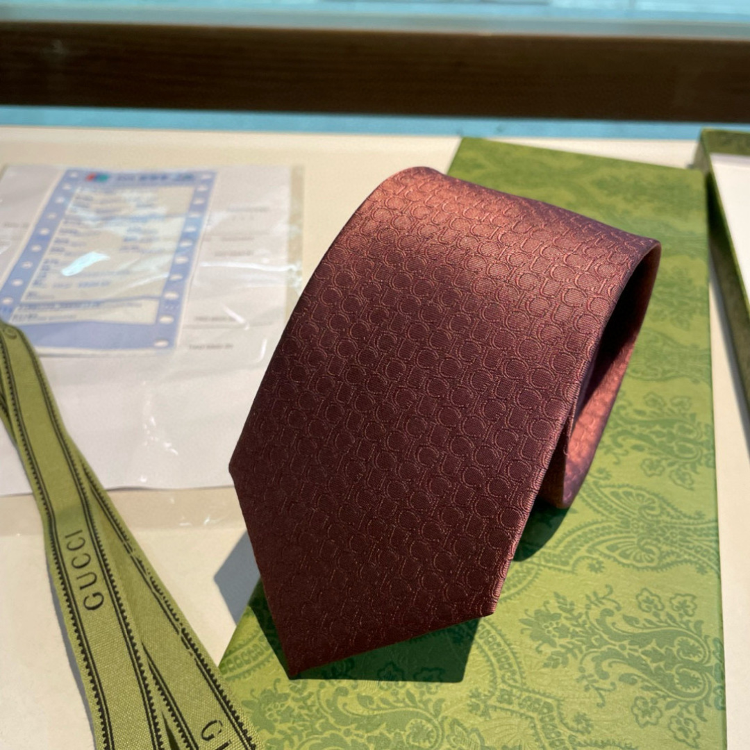 特价特 G家专柜新款【GG标识印花领带】男士领带👔👔，稀有采用经典小G LOGO提花展现精湛手工与时尚优