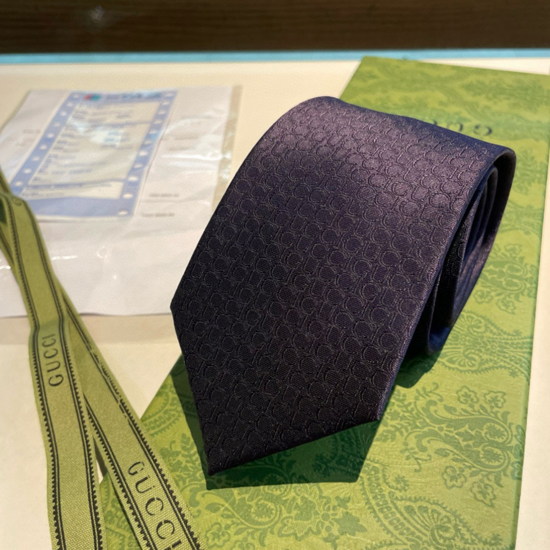 特价特 G家专柜新款【GG标识印花领带】男士领带👔👔，稀有采用经典小G LOGO提花展现精湛手工与时尚优