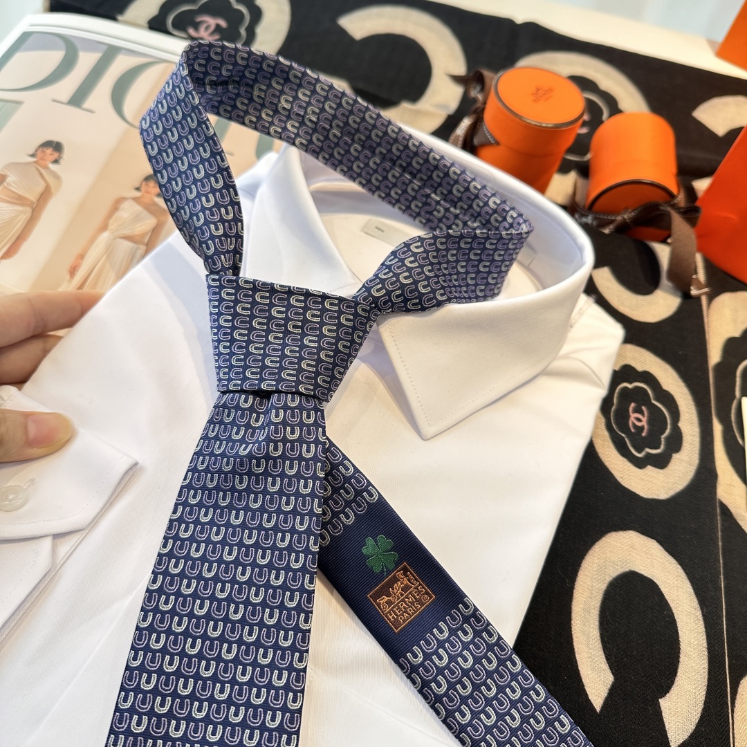 特价特价P 爱马仕《Good luck》男士新款领带系列👔👔，稀有H家每年都有一千条不同印花的领带面世，