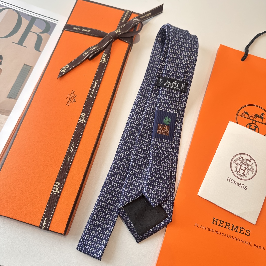 特价特价P 爱马仕《Good luck》男士新款领带系列👔👔，稀有H家每年都有一千条不同印花的领带面世，