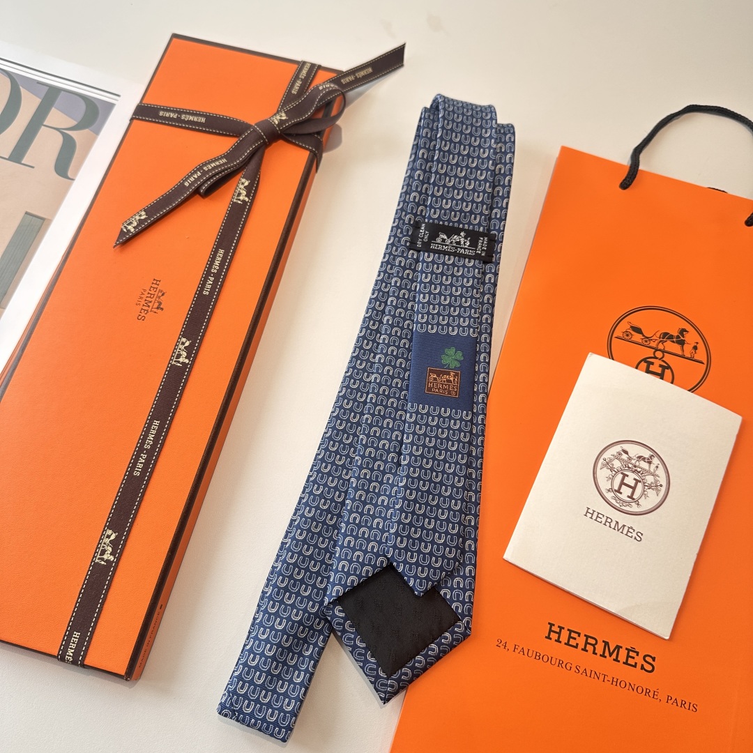 特价特价P 爱马仕《Good luck》男士新款领带系列👔👔，稀有H家每年都有一千条不同印花的领带面世，