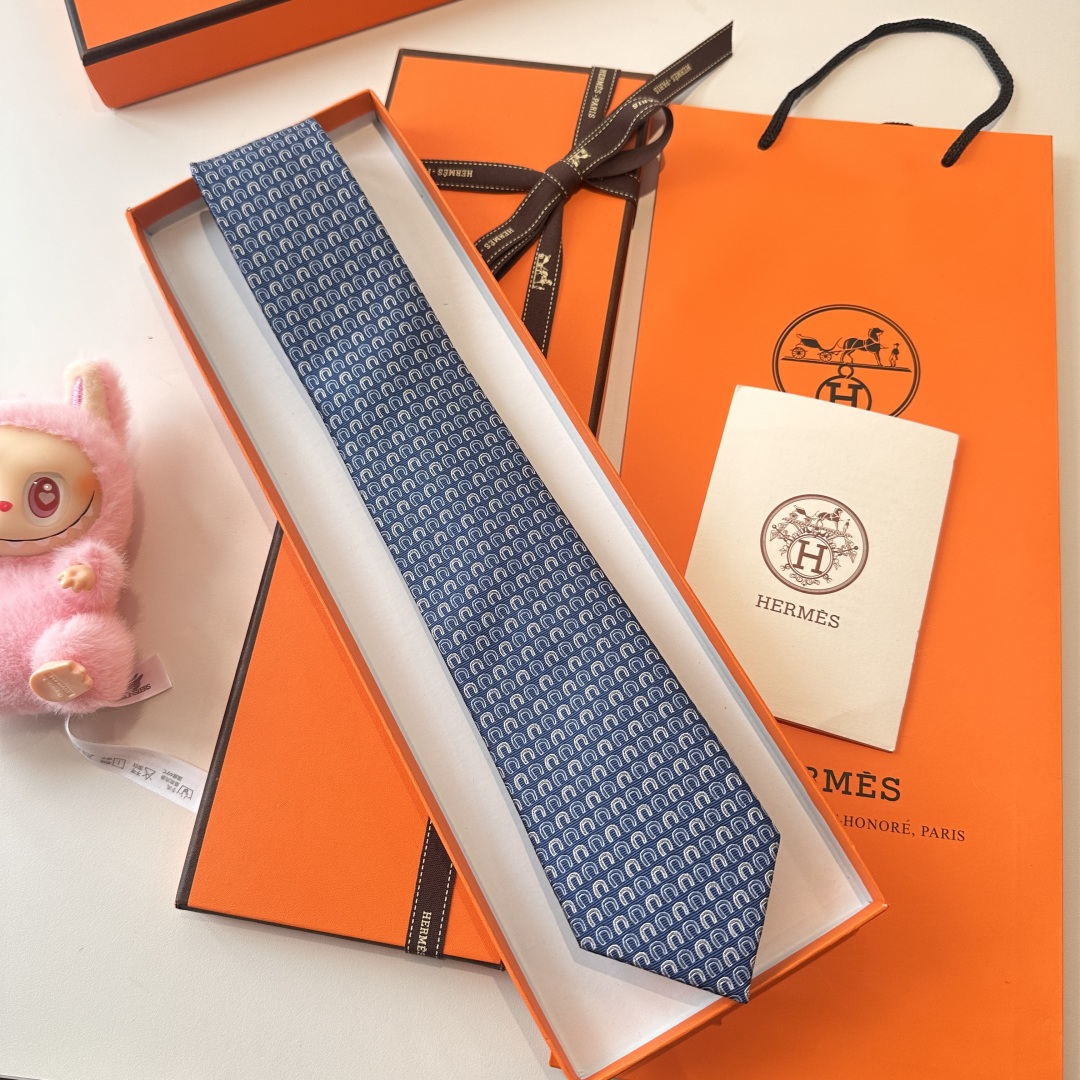 特价特价P 爱马仕《Good luck》男士新款领带系列👔👔，稀有H家每年都有一千条不同印花的领带面世，