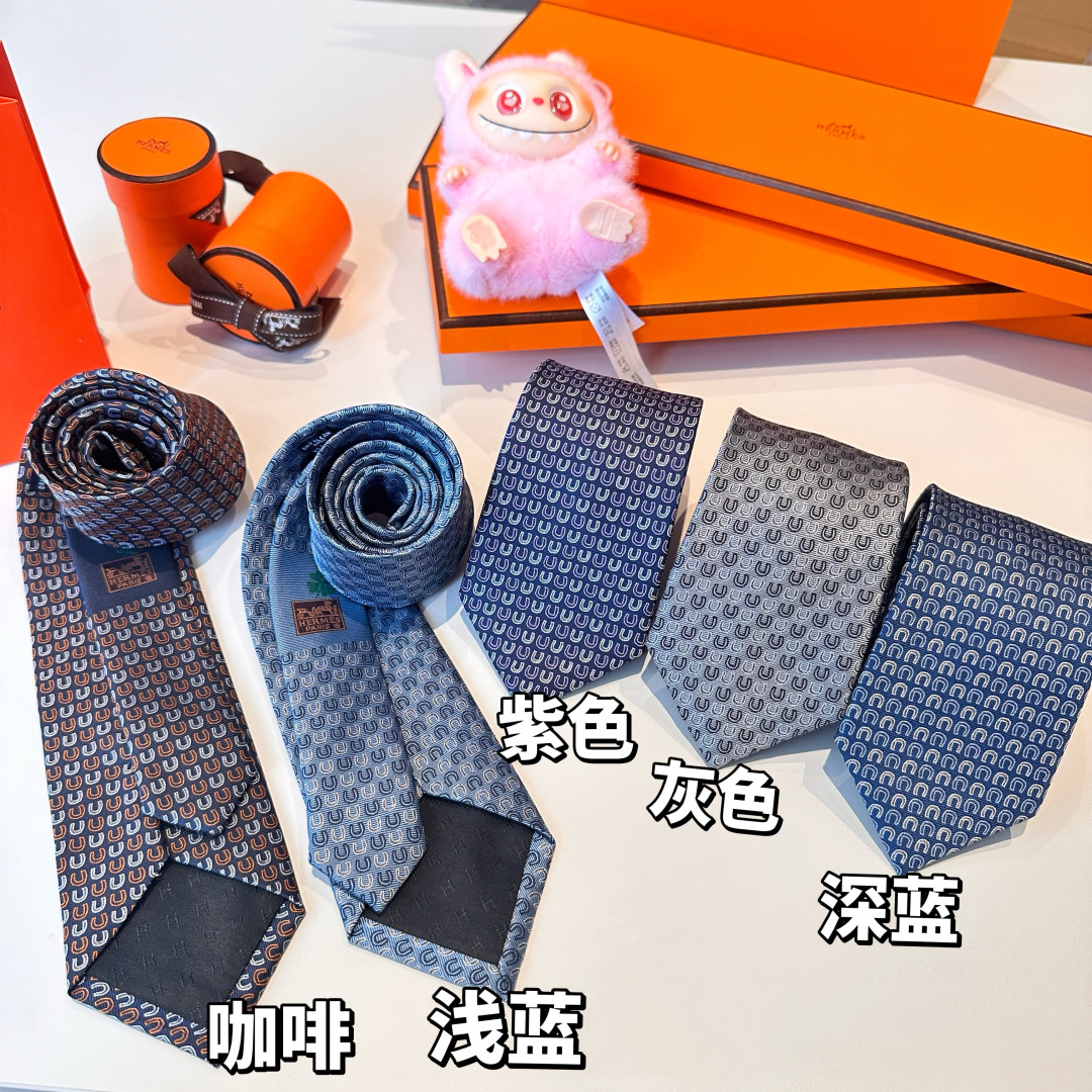特价特价P 爱马仕《Good luck》男士新款领带系列👔👔，稀有H家每年都有一千条不同印花的领带面世，