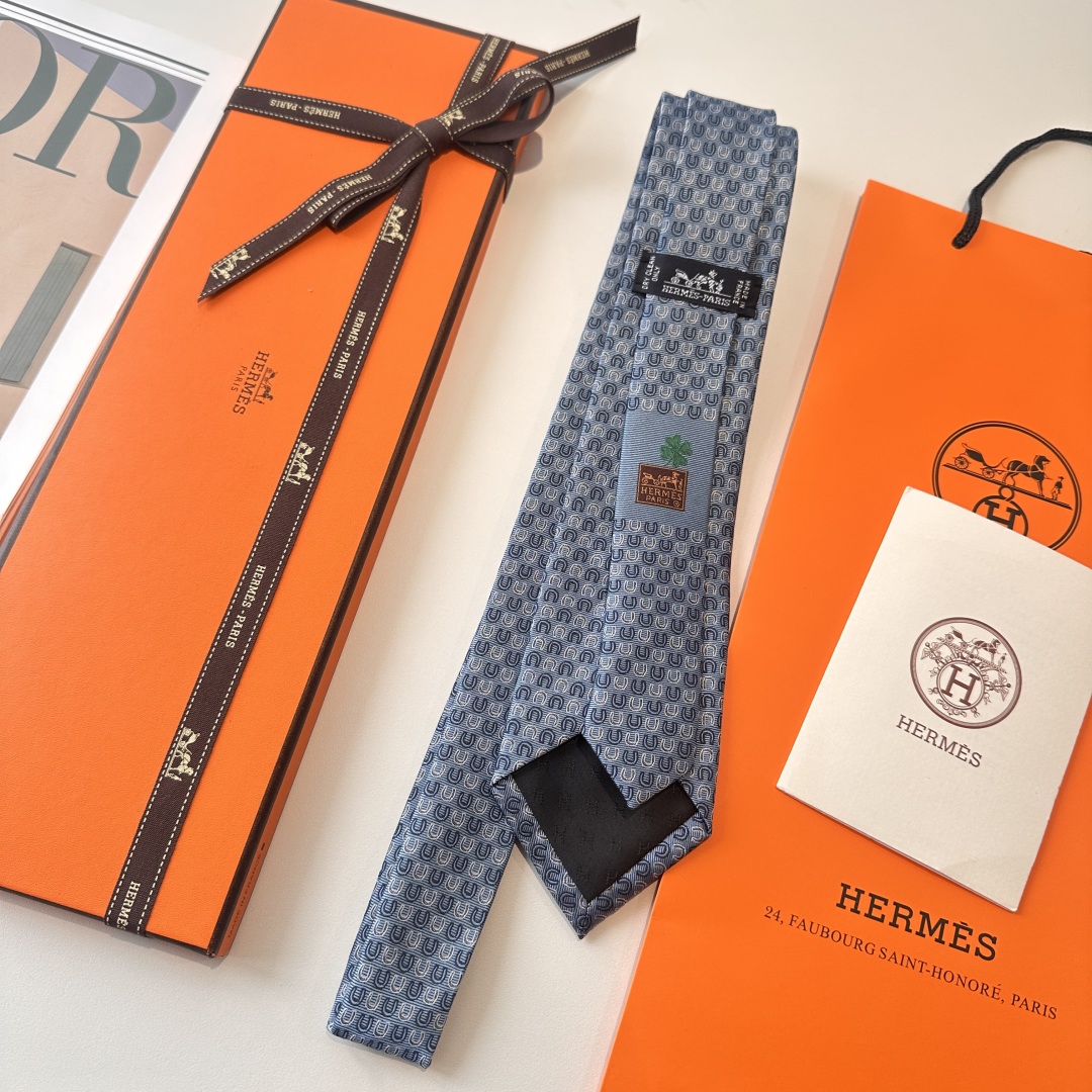特价特价P 爱马仕《Good luck》男士新款领带系列👔👔，稀有H家每年都有一千条不同印花的领带面世，