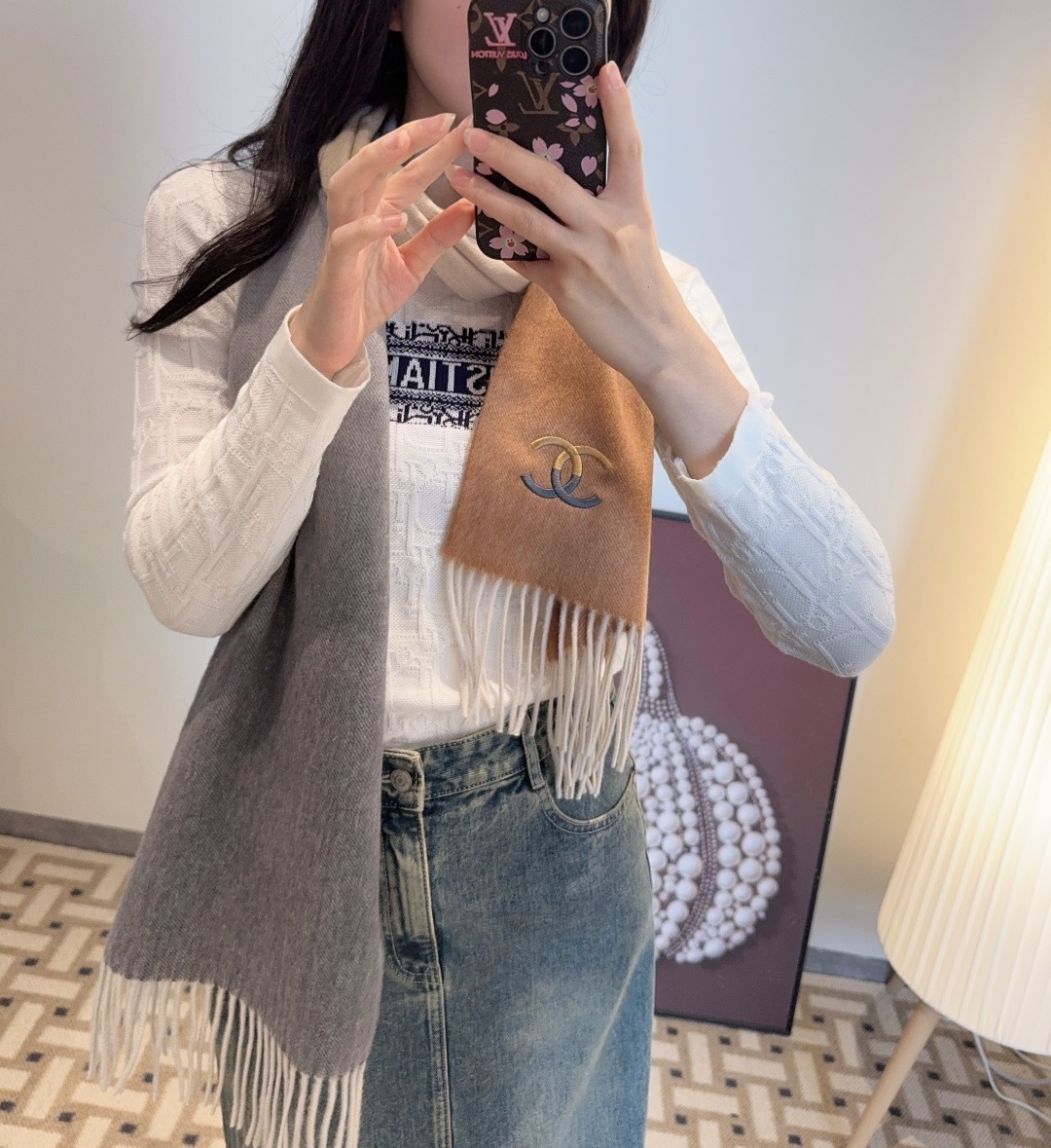 🆕 【▪Chanel · 香奈儿难得一见的温柔配色，超级迷恋❗️气质低调恬静又不失优雅❗️】重点推荐❗️