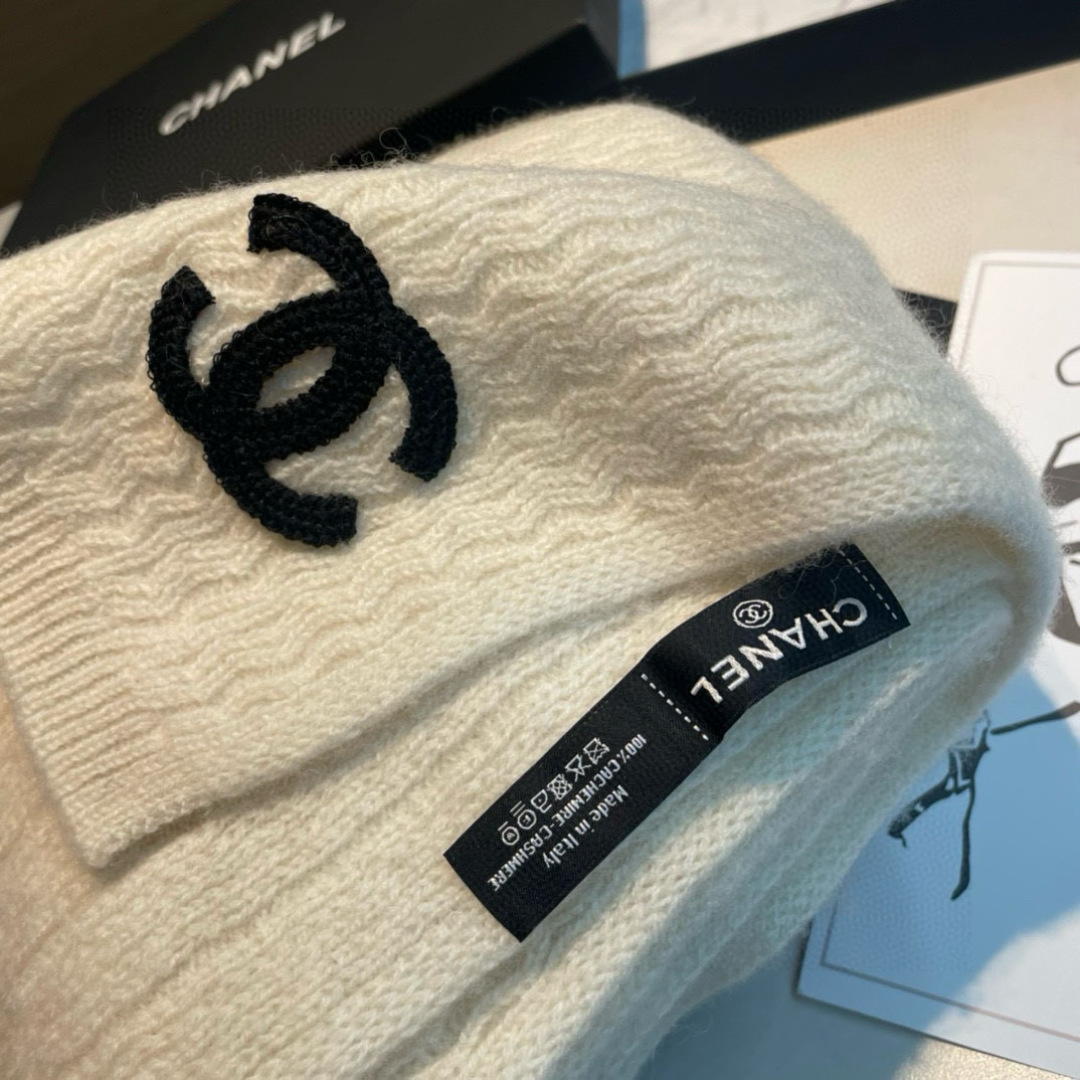 👑👑Chanel24秋冬新款刺绣24b针织围巾羊绒针织长巾‼️美翻了[流泪]御用殿堂级极品‼️新款在售 