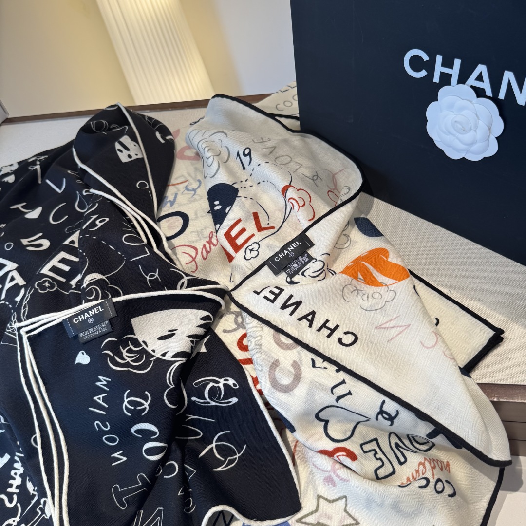经典茶花优雅Coco风,Chanel最新丝绒大方巾~气质到骨子里,香奶奶新一季的面料超高级,真心超级柔软