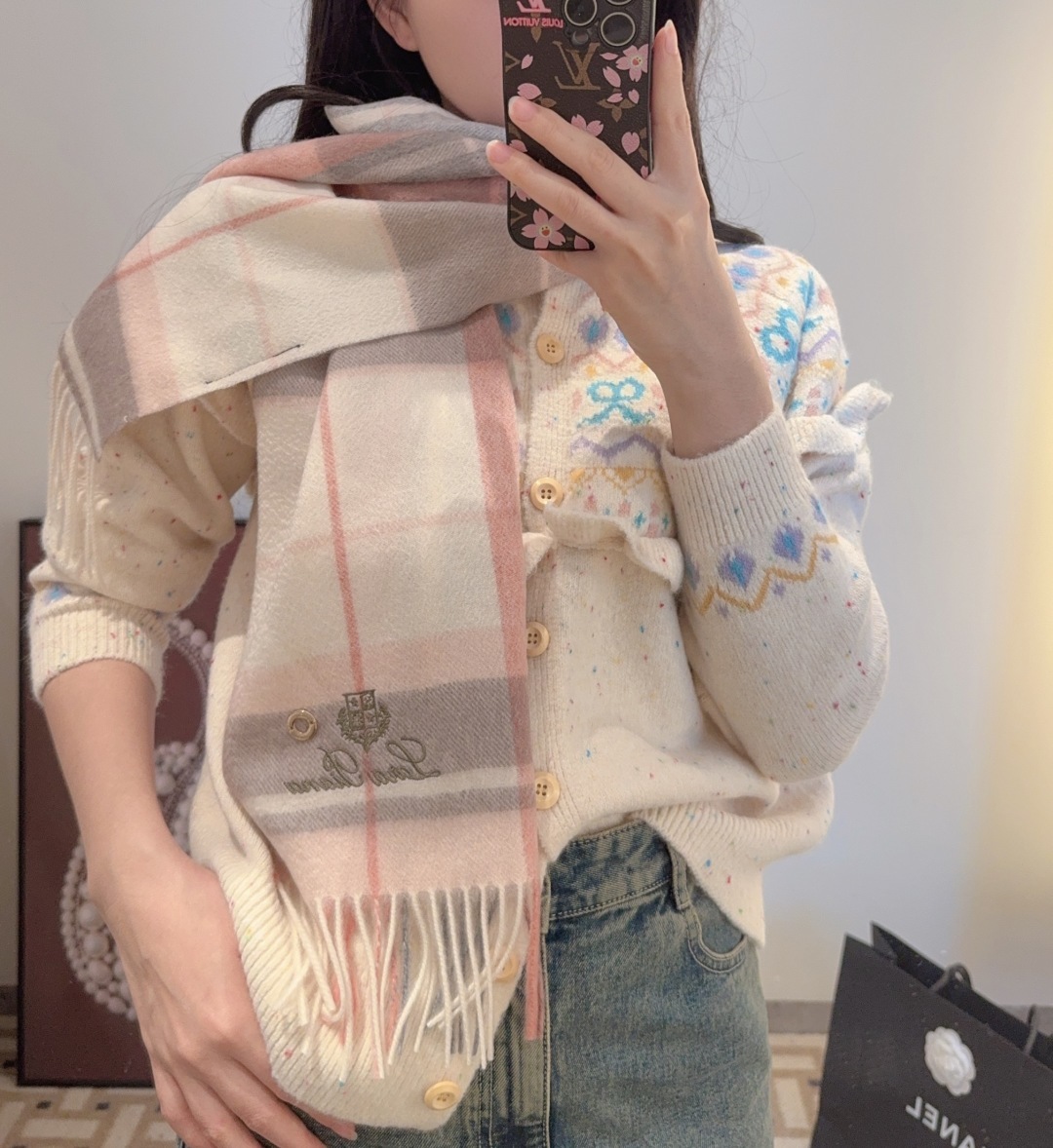 🆕Loro Piana · 诺悠翩雅【贸易公司尾单,极品山羊绒围巾披肩】送人自留都太高大上了😍重磅上新,