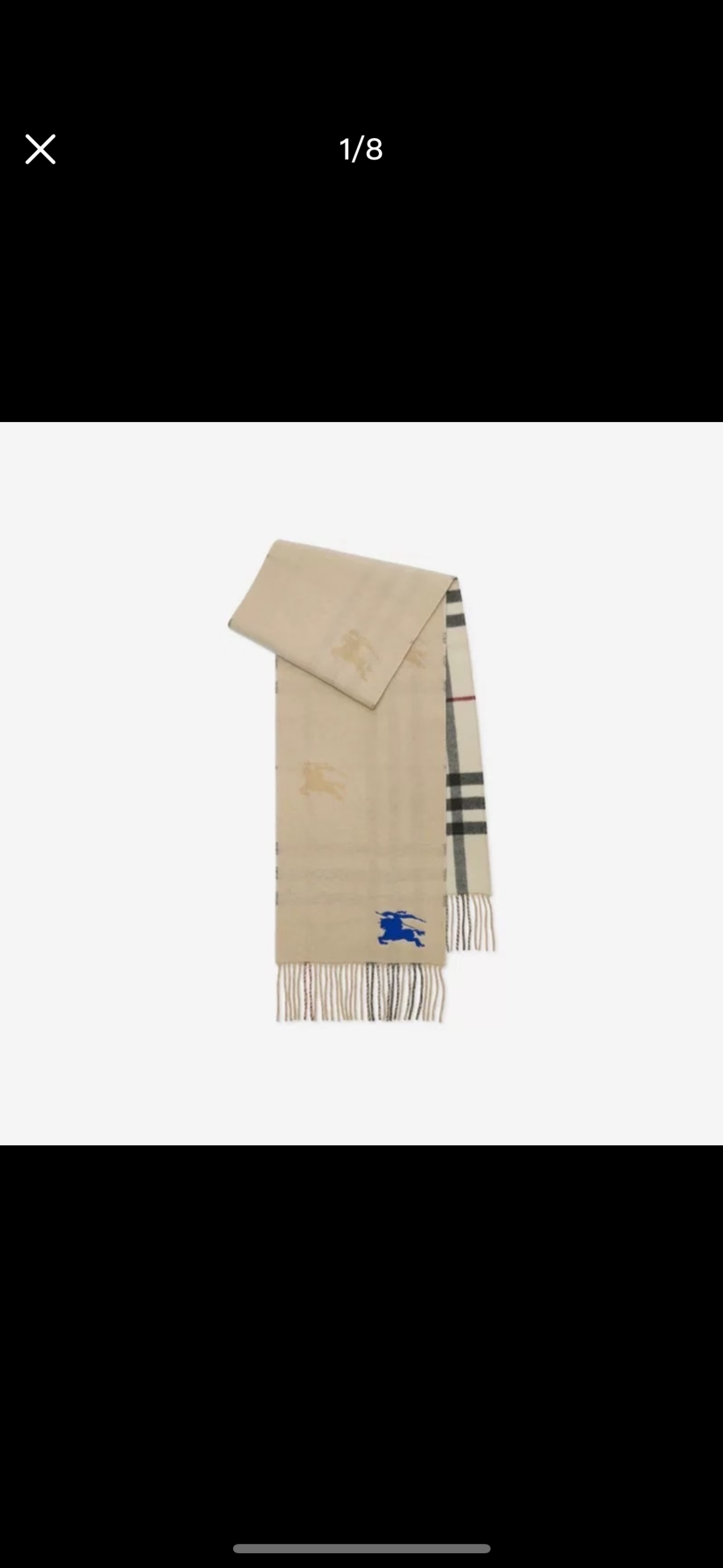 ❤️最新款 B双刺 双面刺绣➕印花➕提花 大密度双面羊绒格子围巾 超高难度工艺 绝非一般copy能做 原