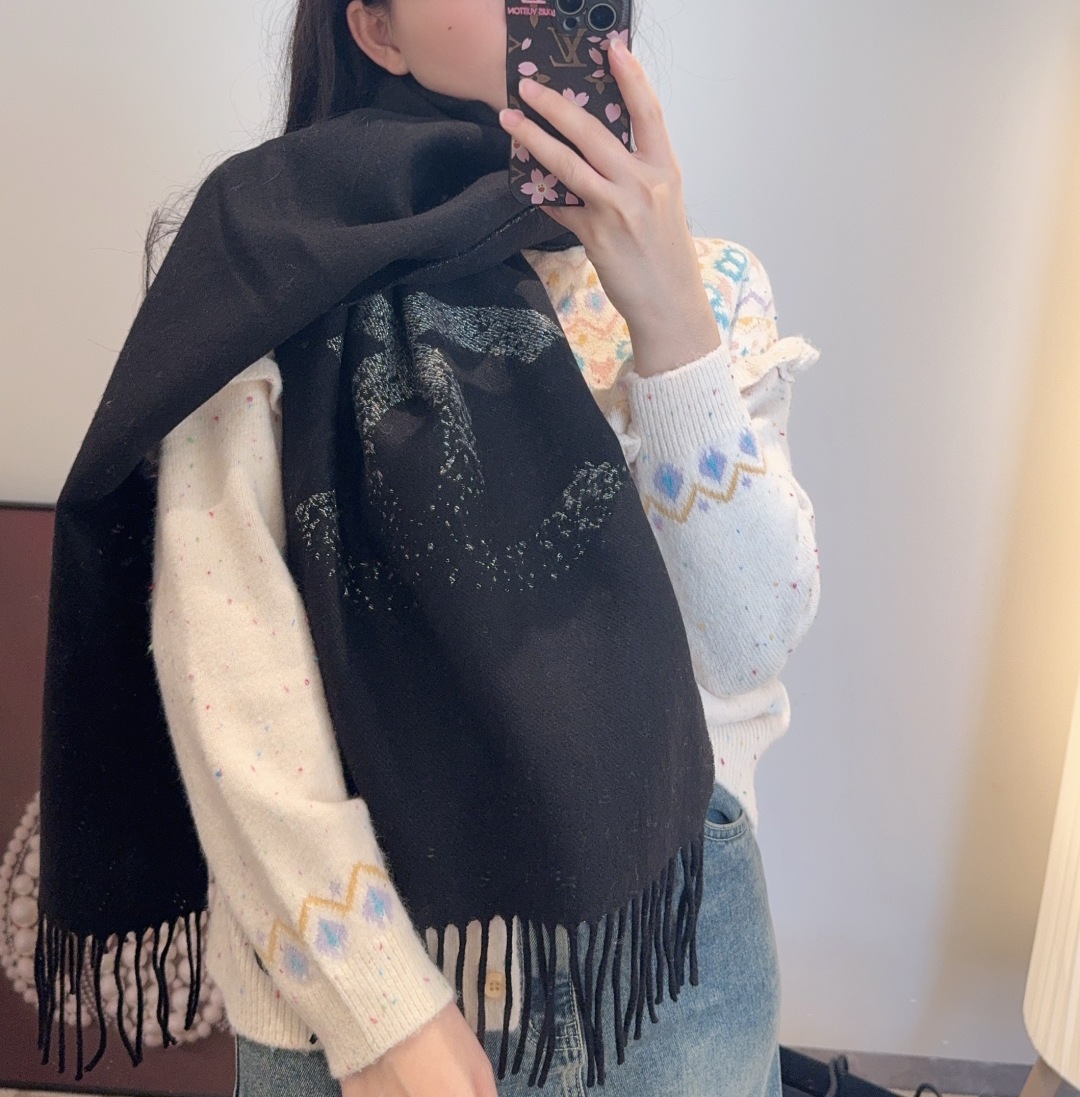 ❤️ 小香金线logo渐变 最新提花渐变工艺 低调的色彩高端的设计 真的好看 规格38*200 100%