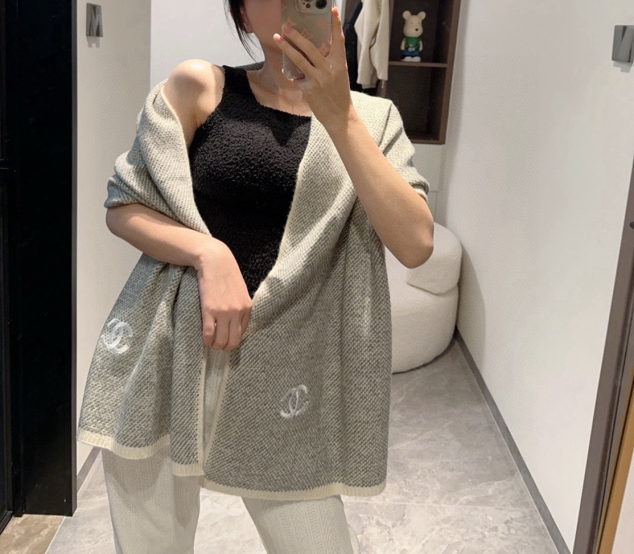 网红刘钰懿同款！真的超级气质百搭的设计~经典菱格纹元素再现，香家专属的风格！双coco lady名媛气质