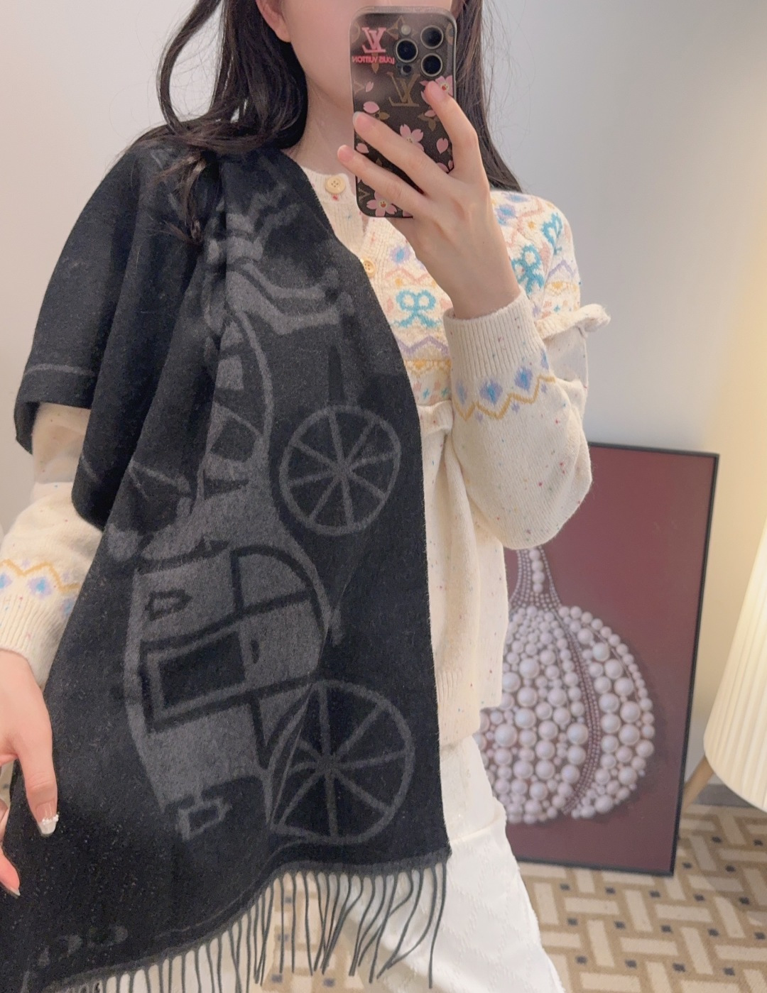 混绒 蔻驰 2025年新款到！Coach爆款！披肩也太好看了吧！不仅有颜值还有品质，手感超级软糯和舒服，