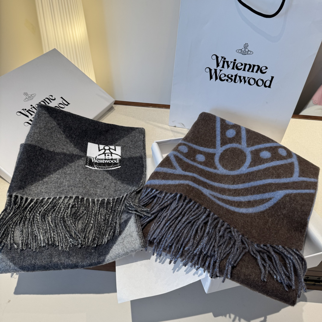 𝐕𝐢𝐯𝐢𝐞𝐧𝐧𝐞 𝐖𝐞𝐬𝐭𝐰𝐨𝐨𝐝🪐✨经典大土星围巾 vivienne westwood西太后土星 英国