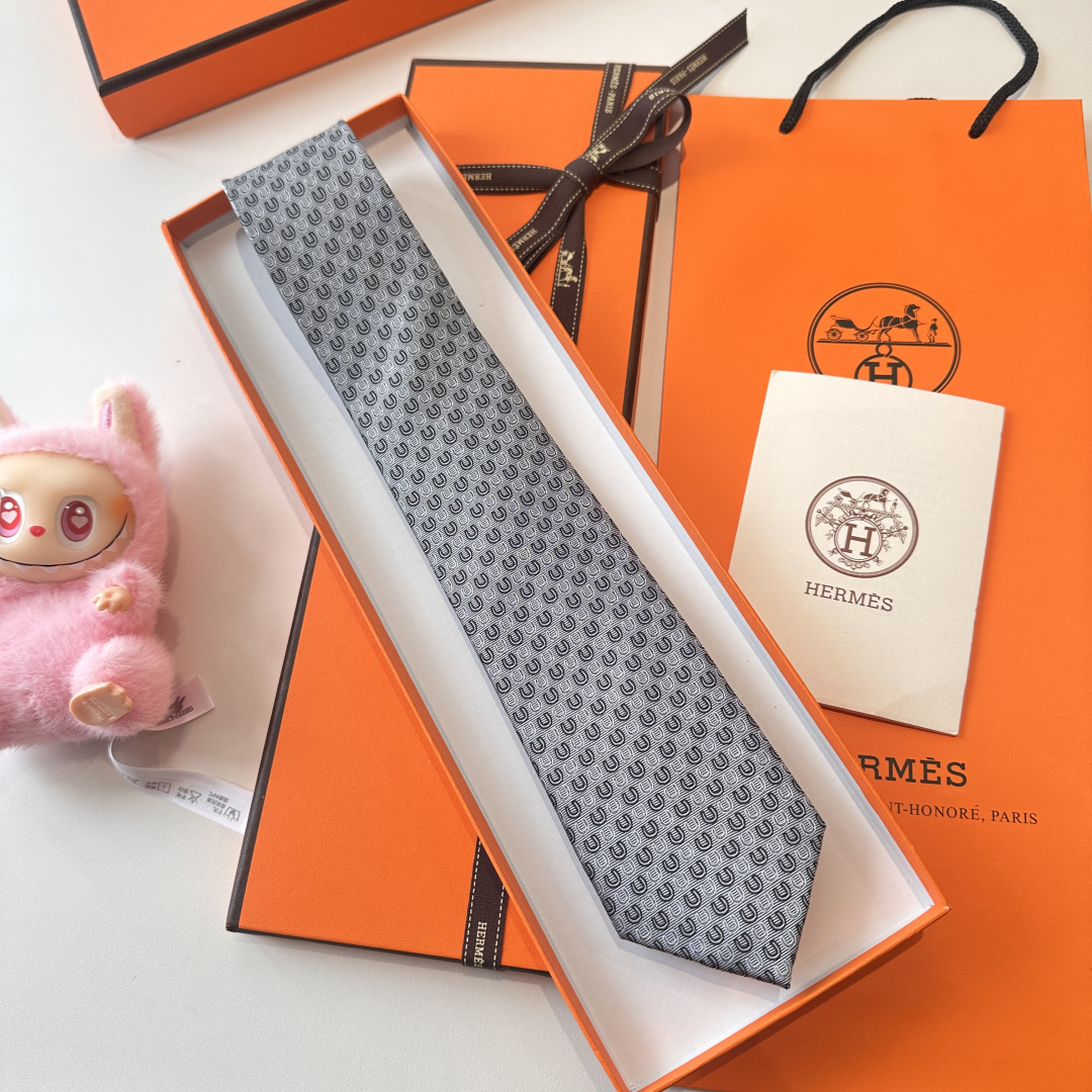 特 爱马仕《Good luck》男士新款领带系列👔👔，稀有H家每年都有一千条不同印花的领带面世，从最初的