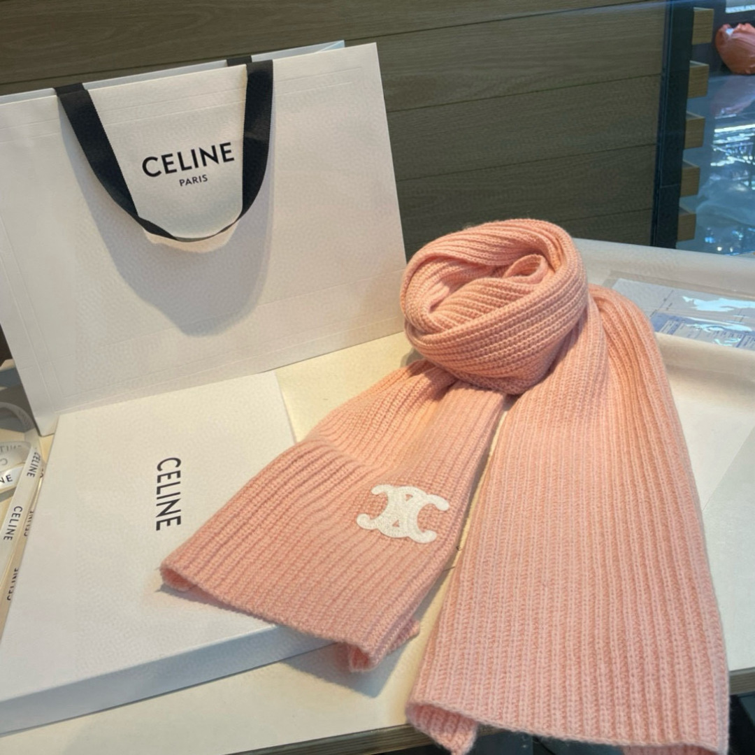 celine scarf CELINE 100% size 30*180cm — photo 10