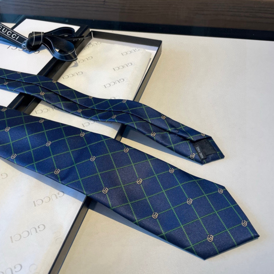G家专柜新款【GG标识印花领带】男士领带👔👔，稀有采用经典小G LOGO提花展现精湛手工与时尚优雅的理想