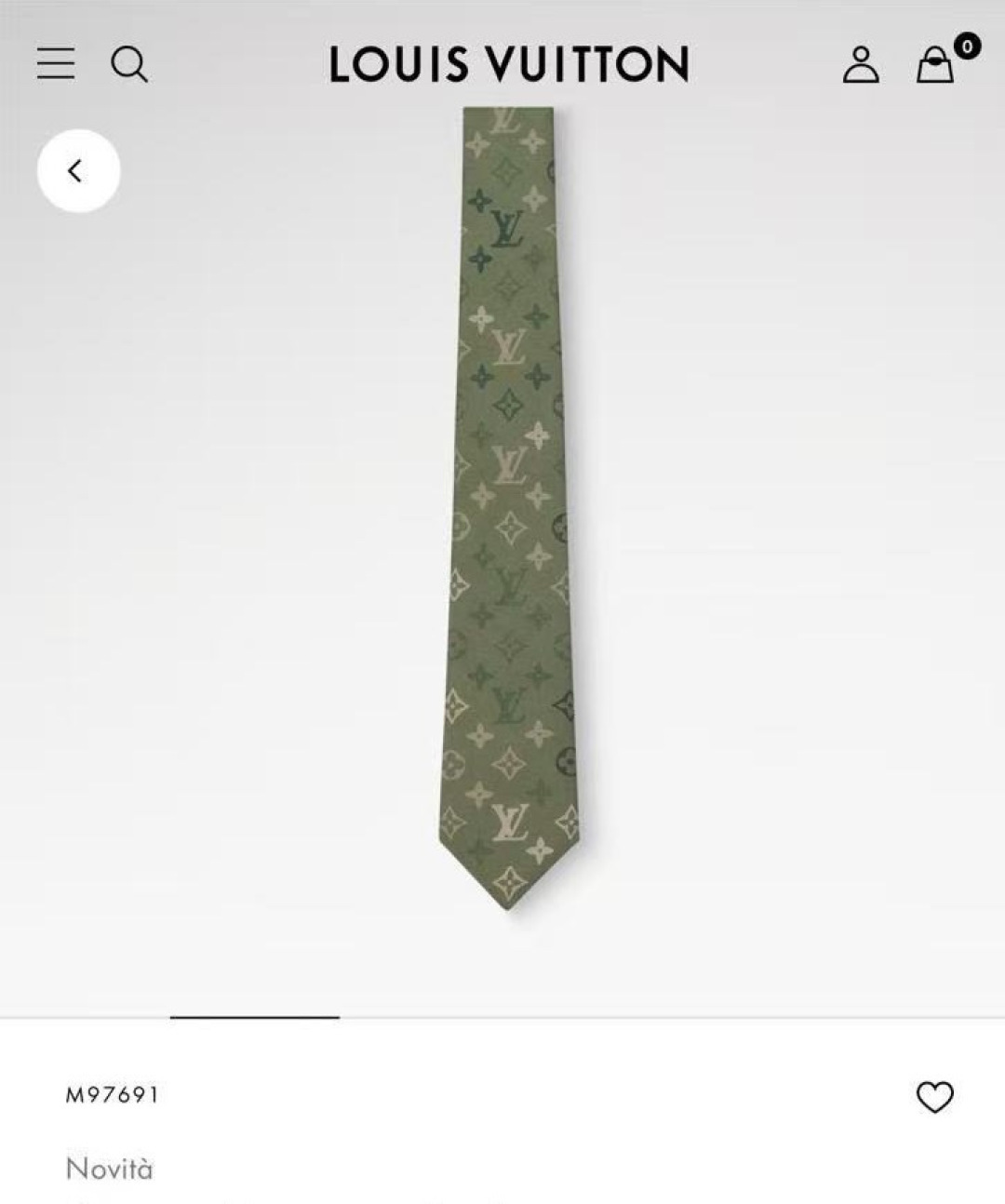 特 👏👏专柜同歩👔👔精致的小Logo提花，低调奢华大气的配色，这款领带将Lv标志性的Damier图案以同