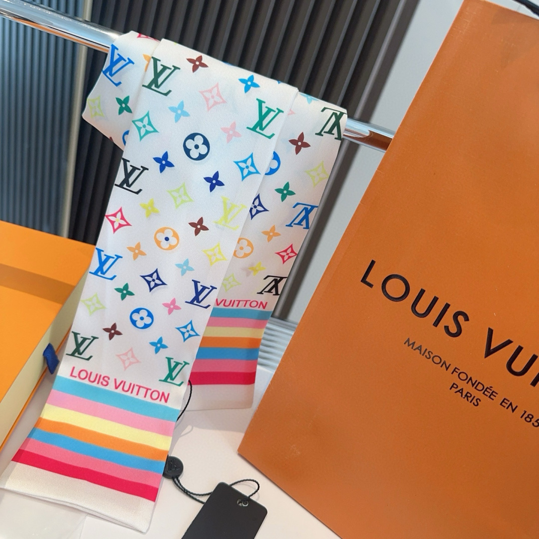 LV sjaal Luvjia zwaar twill materiaal — photo 3