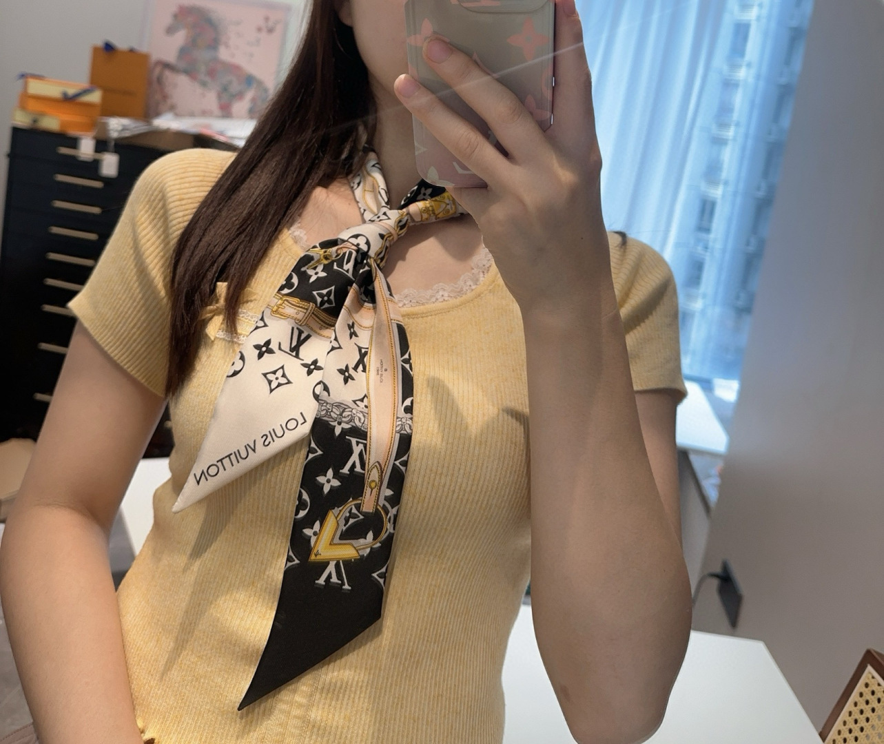 루이비통 스카프 146367 Louis Vuitton Accessories