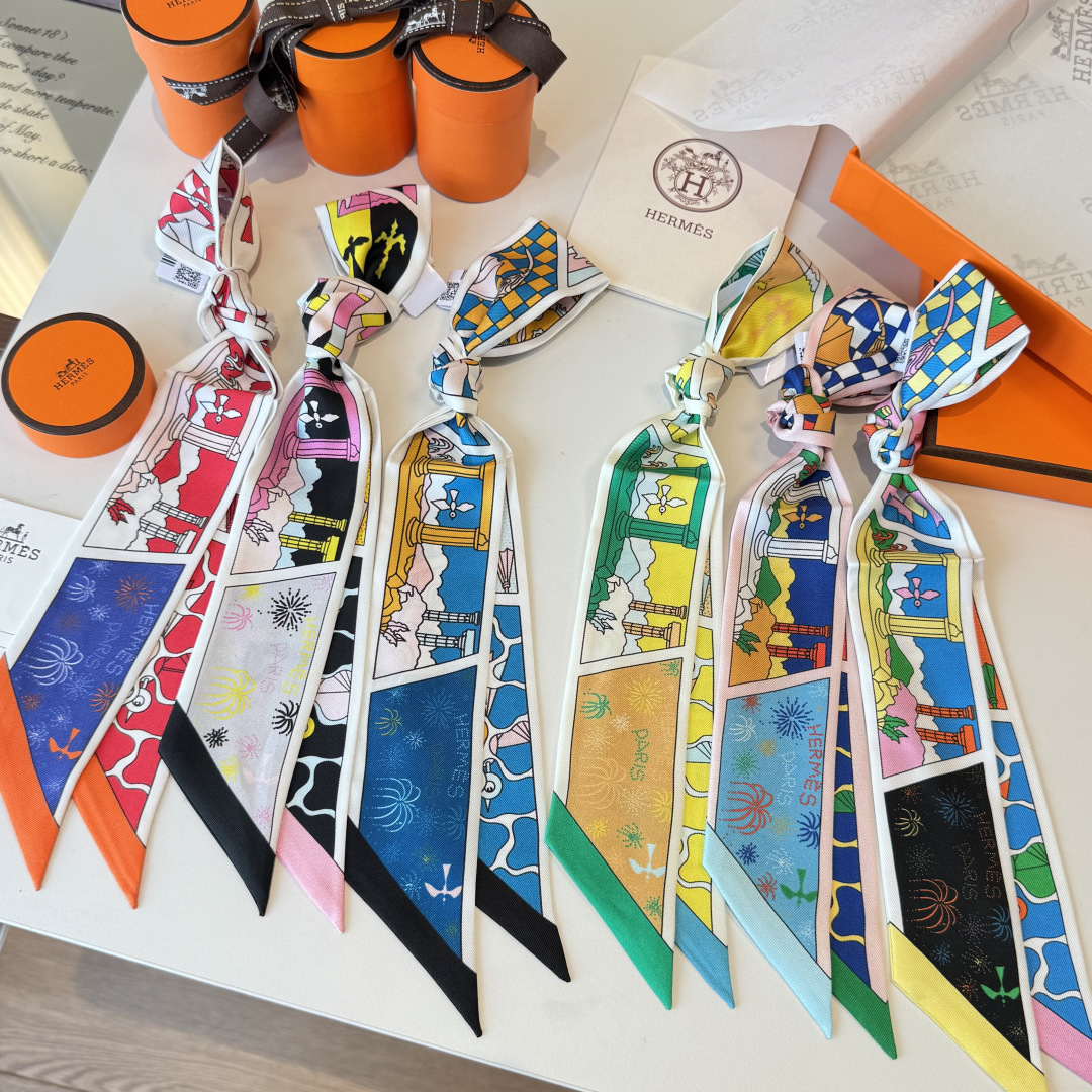 NO:921345,H family's new silk scarf, heavy silk twill, Hermès headband, double-sided and double styles!  Made of top-grade twill silk. The ultra-fine printing is very clear. It is definitely the first choice for gifts. The ribbon can be wrapped around the neck, wrists, and waist. It can also be matched with your favorite bag to give your bag a brand new look. [Specification 5X86cm, twill silk double-layered and double-sided] scarves, streamers, hair bundles, hermes, real silk19860909H家新款丝巾,重磅真丝斜纹绸,爱马仕束发带 双面双款！顶级斜纹真丝打造 超精细的印花非常清晰 绝对是送礼自用的首选丝带既可绕于颈间,亦可缠于腕部、腰部,同样也可以搭配在心爱的包包上,让你的包包焕然一新【规格5X86cm,斜纹真丝双层双面】丝巾,飘带，发束,hermes,real silk,accessory