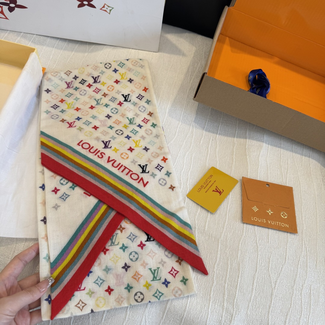 隆上村 限定三彩丝毛双层大飘带出货！20cm*170cm