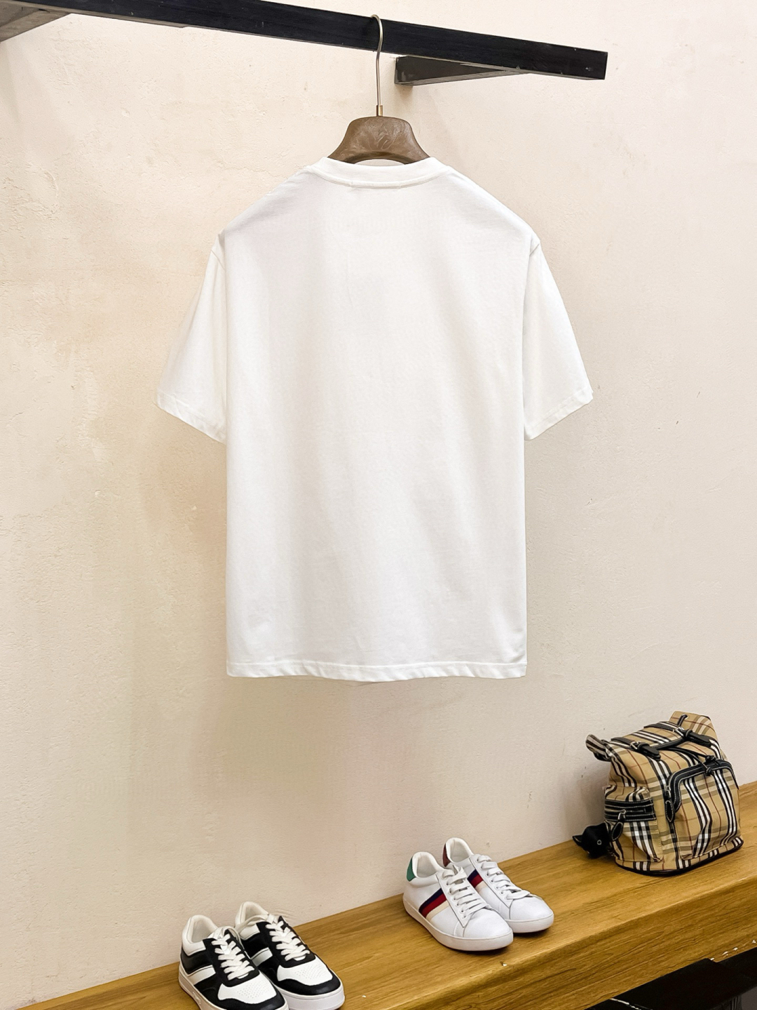 2025 Summer High-End Custom Cashier T-Shirt with Brand Logo Heavyware Design - 图片 5