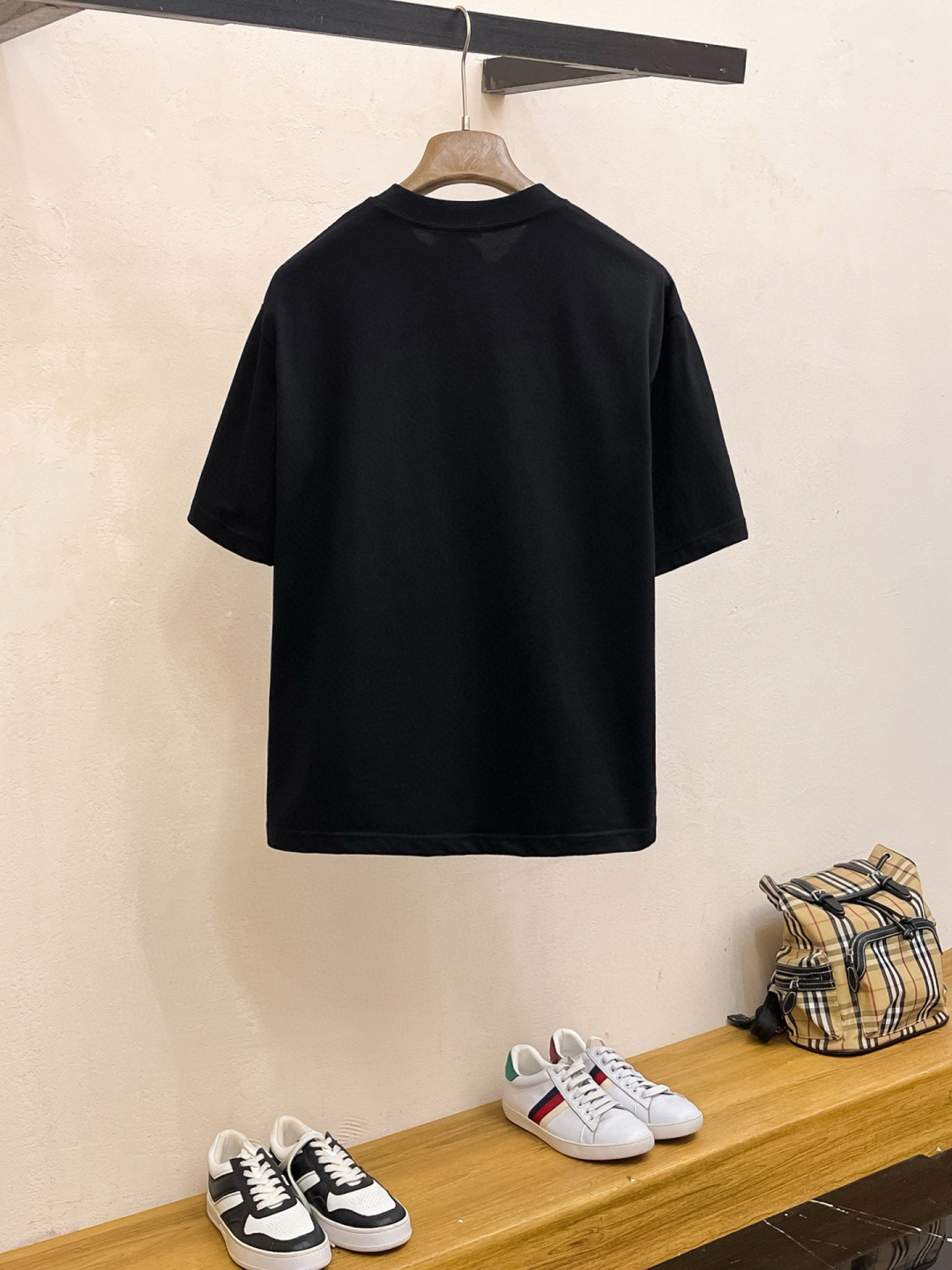 2025 Summer High-End Custom Cashier T-Shirt with Brand Logo Heavyware Design - 图片 9