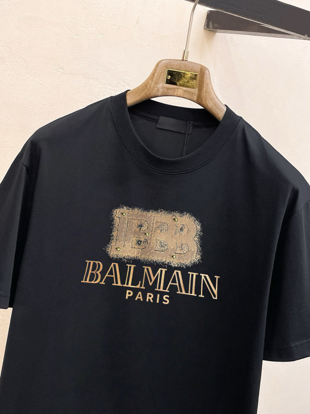 2025 Summer High-End Custom Cashier T-Shirt with Brand Logo Heavyware Design - 图片 7