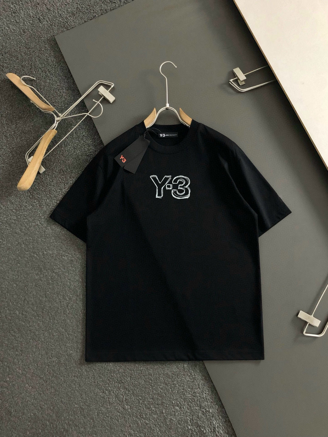 “Y-3 2025SS Spring & Summer T-Shirts: Comfortable Cotton Fabric, Classic Logo Design, Sizes M-3XL”