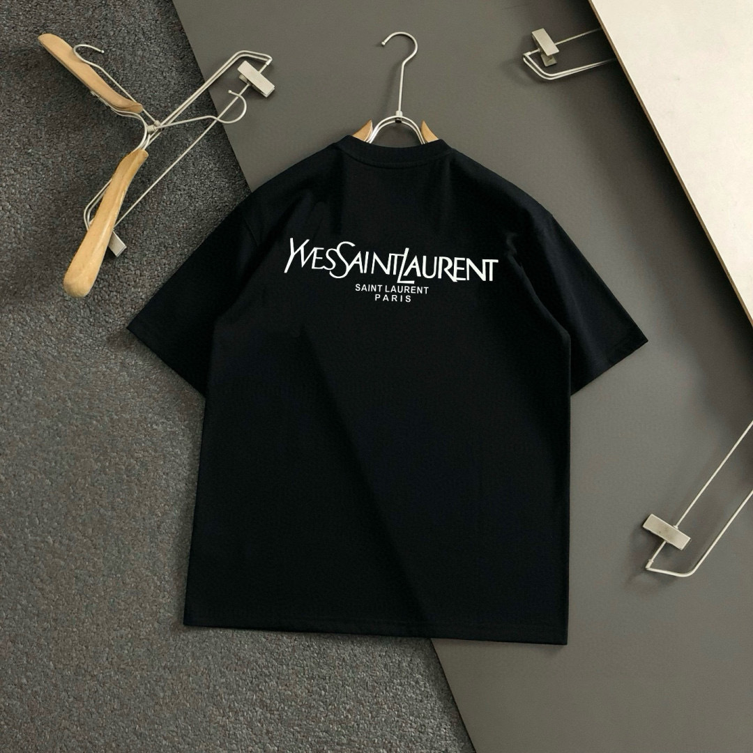 “SS Spring & Summer 2025 T-Shirt: Exclusive Cotton, Comfortable, Durable, Classic Logo Design” - 图片 5