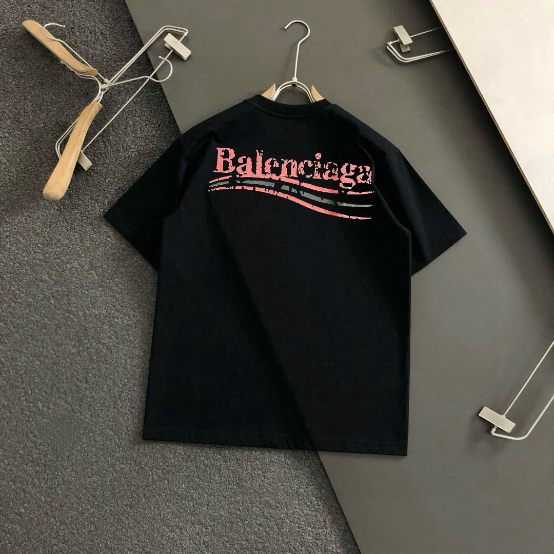 “2025SS Classic Logo T-Shirt: Comfortable, Durable, and Stylish in Sizes M-3XL” - 图片 5