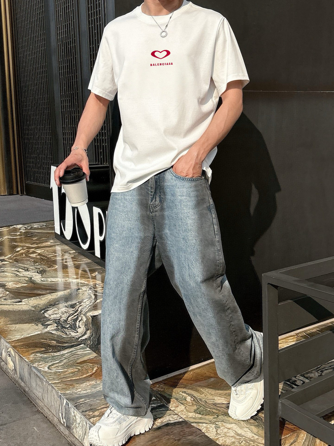 巴黎世家 Balenciaga 高定典藏名品高定成衣时装外套连衣裙衬衫T恤 #F356B405 4