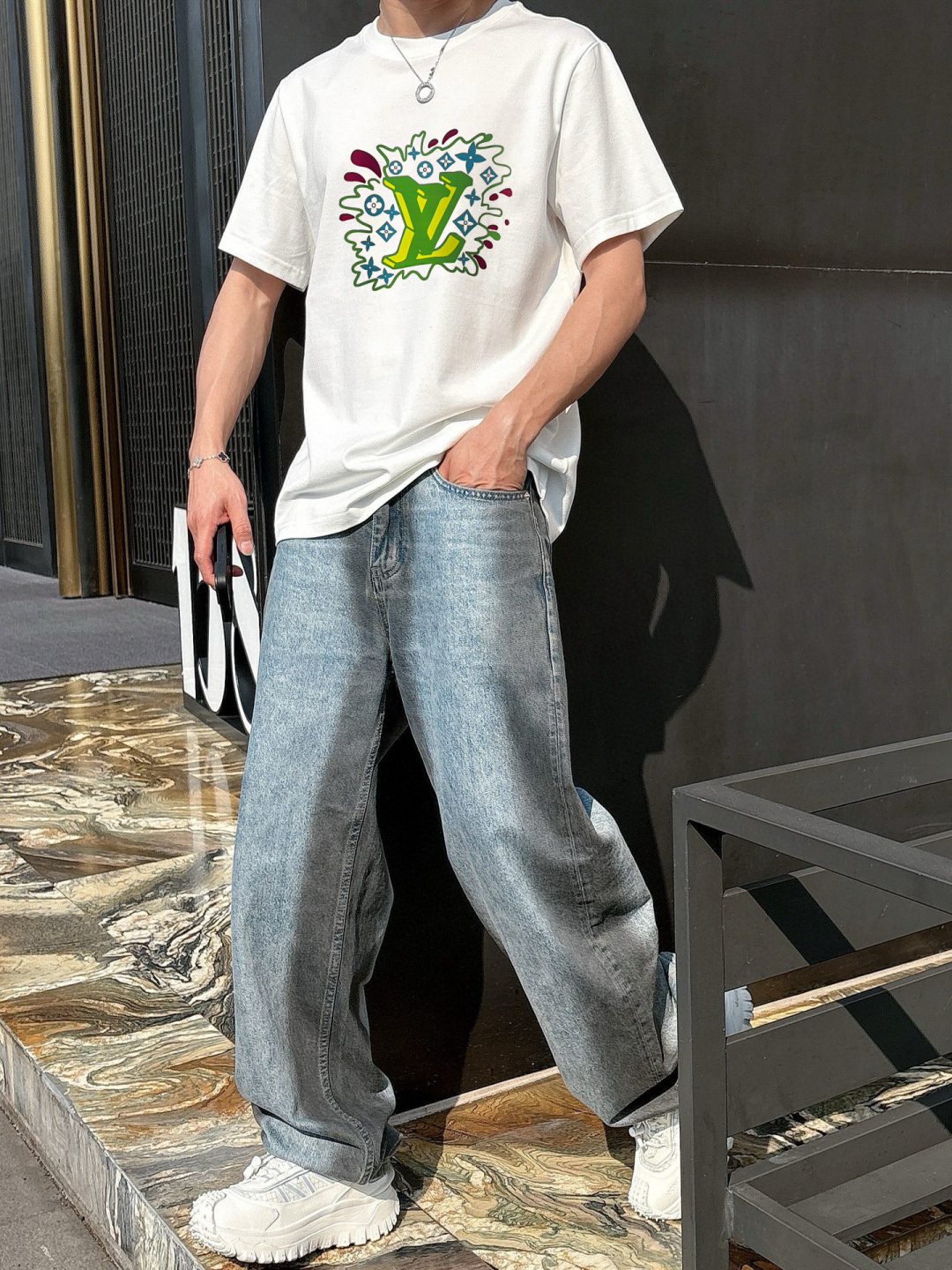 路易威登 Louis Vuitton 高定典藏名品高定成衣时装外套连衣裙衬衫T恤 #CFEEE586 8