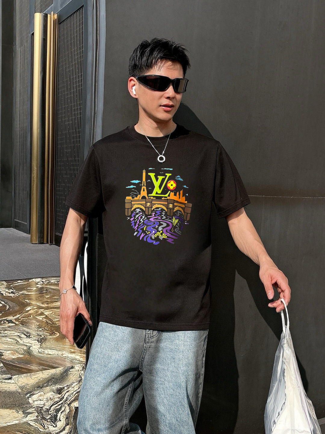 路易威登 Louis Vuitton 高定典藏名品高定成衣时装外套连衣裙衬衫T恤 #655680CB 5