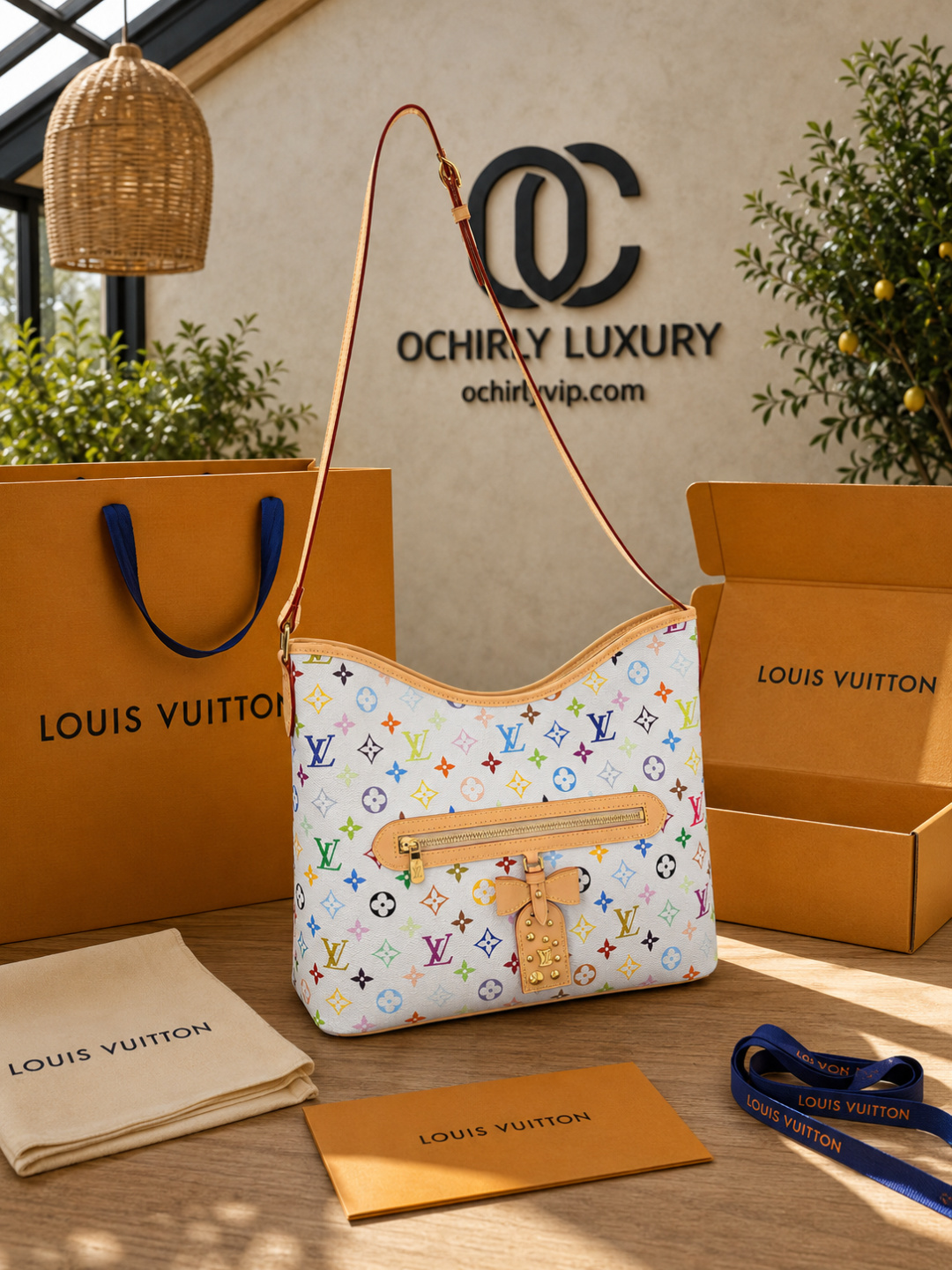 Louis Vuitton Multicolor Monogram Shoulder Bag