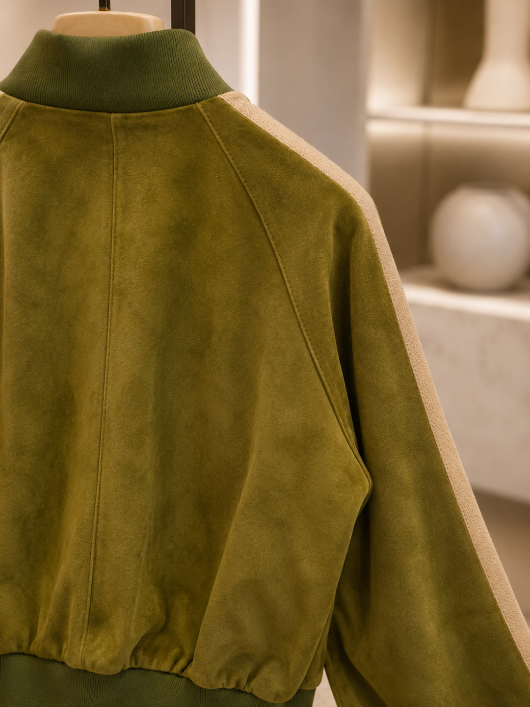 Miu Miu Suede Track Jackets