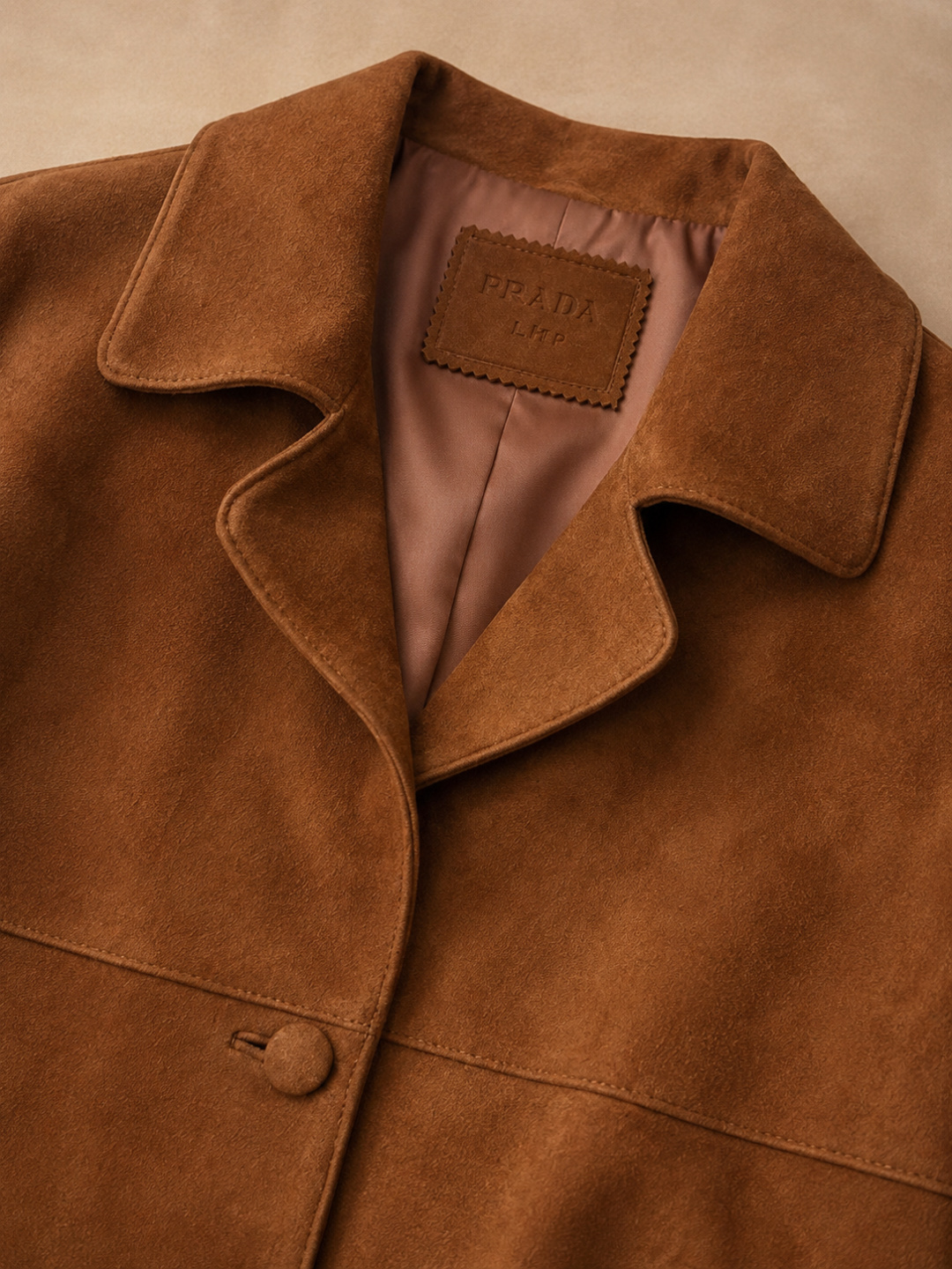 Prada Brown Suede Jacket