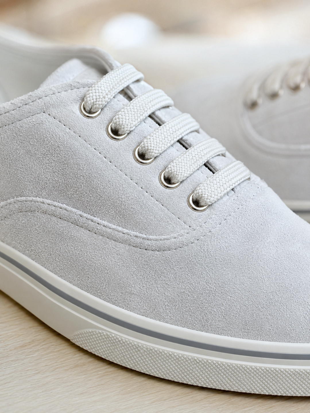 Brunello Cucinelli Men’s Suede Low-Top Sneakers