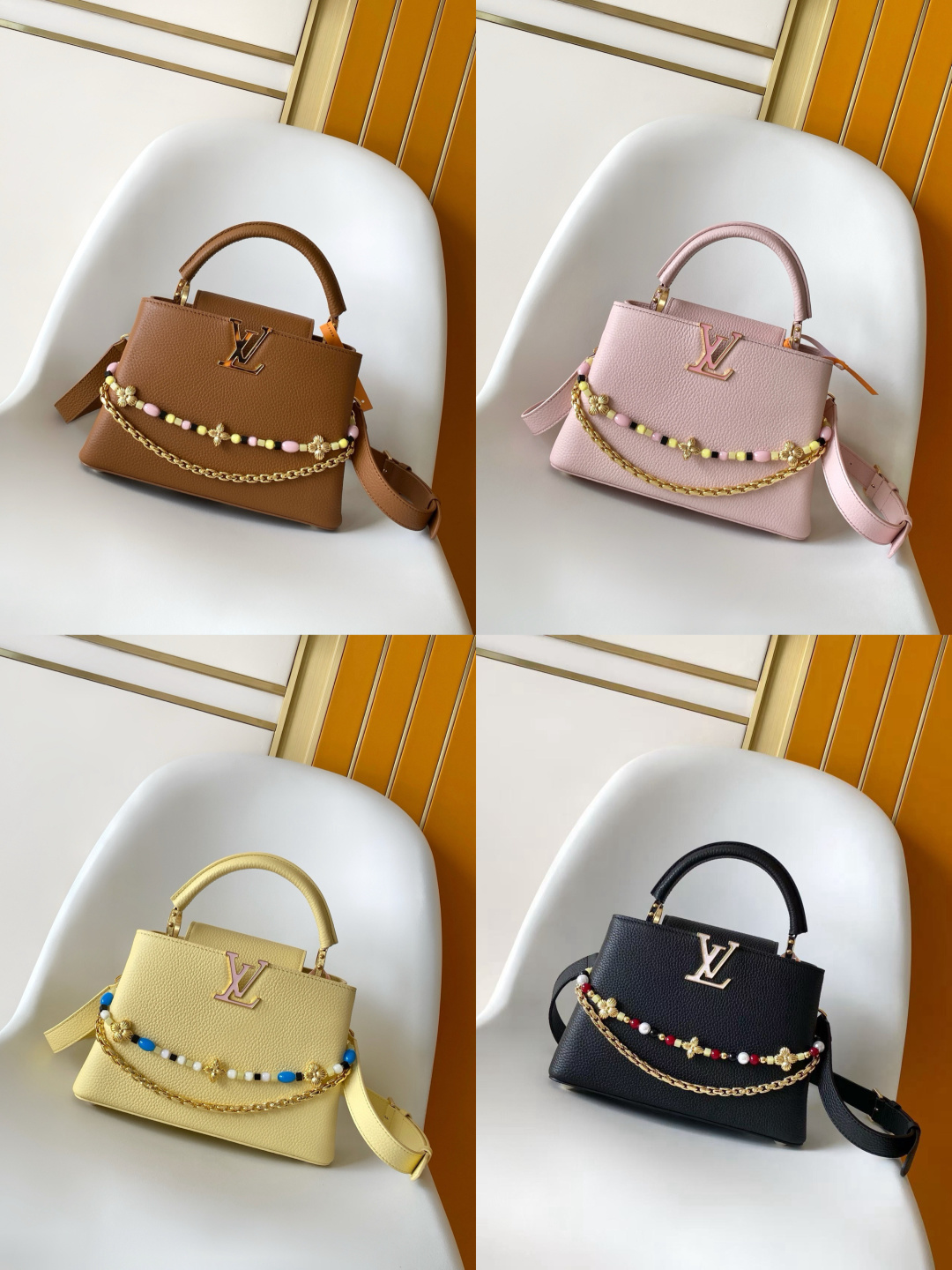 Louis Vuitton Capucines Handle Bag
