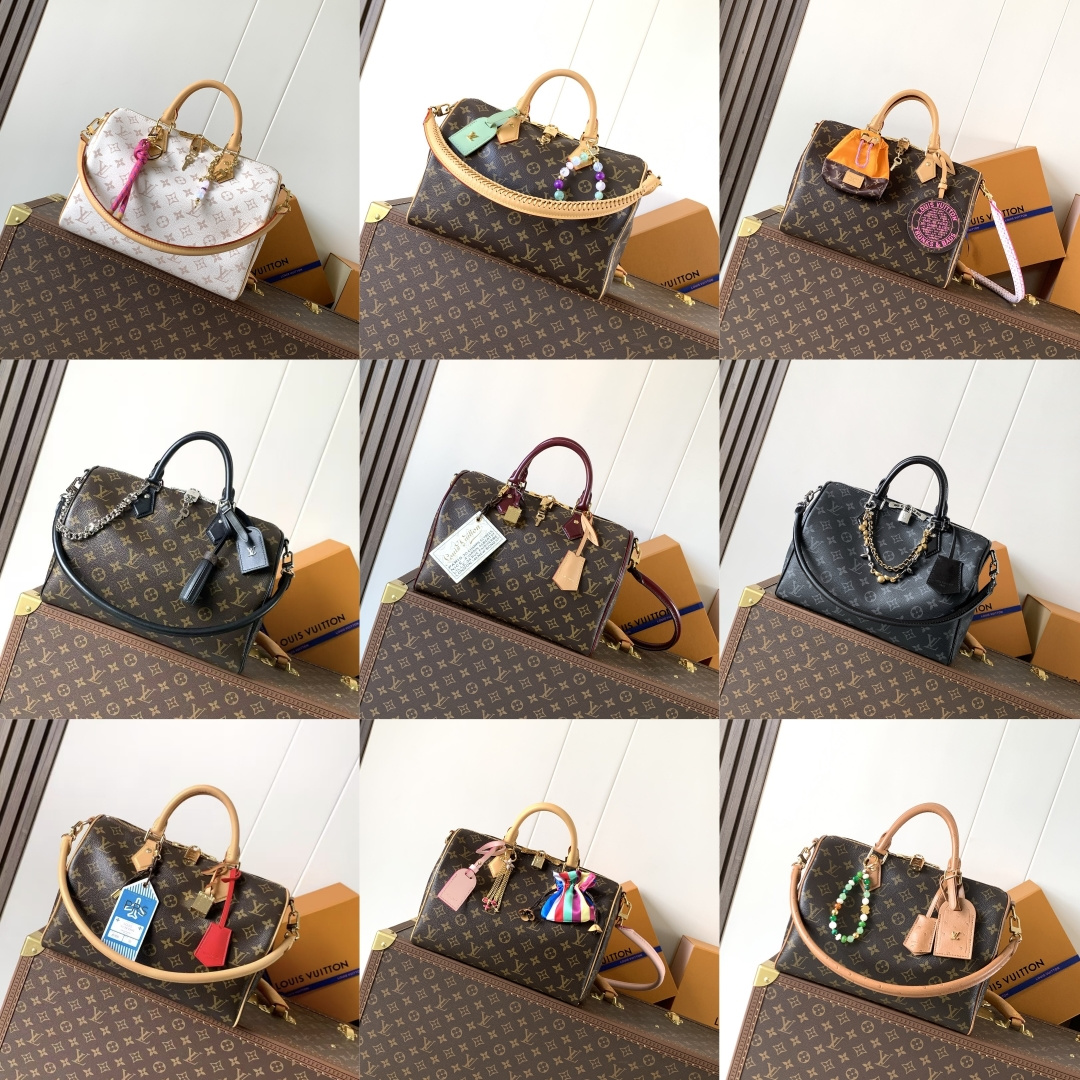 Louis Vuitton Speedy Bandoulière 30 Damier Azur