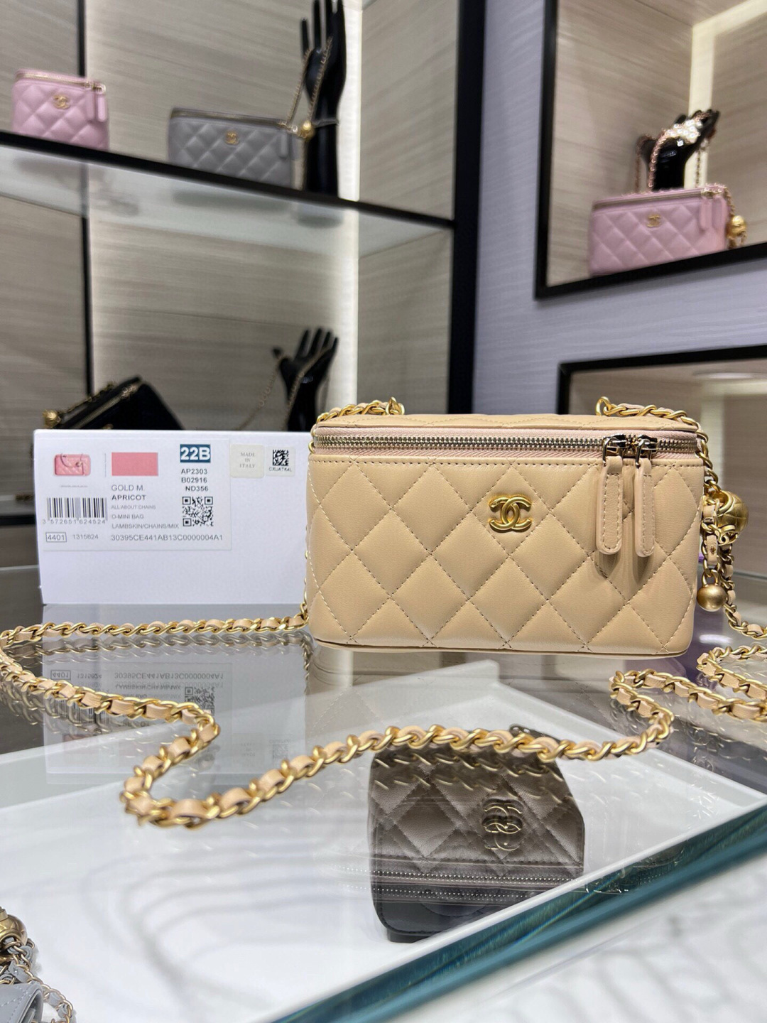 Chanel 22B Vanity With Chain