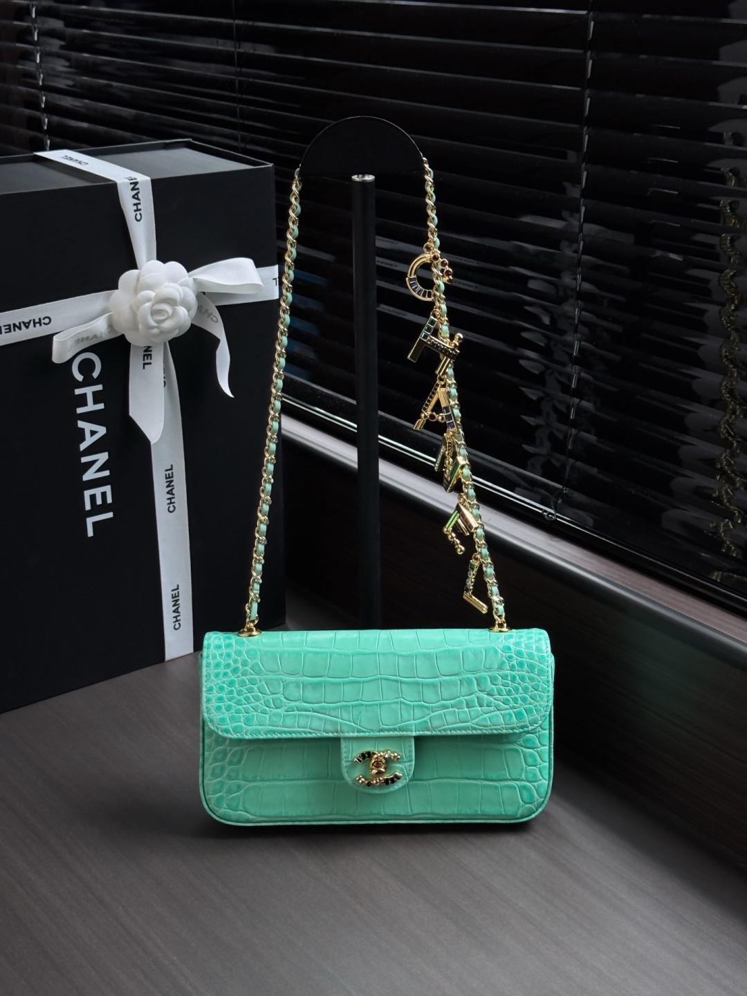 Chanel Rectangular Flap Baguette Bag