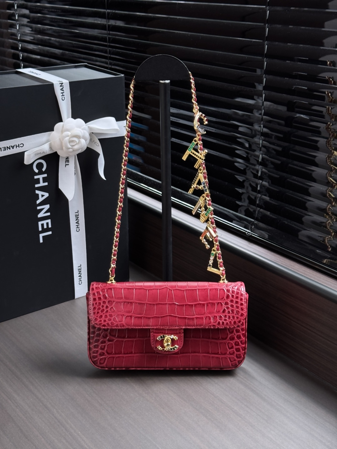 Chanel Rectangular Flap Baguette Bag