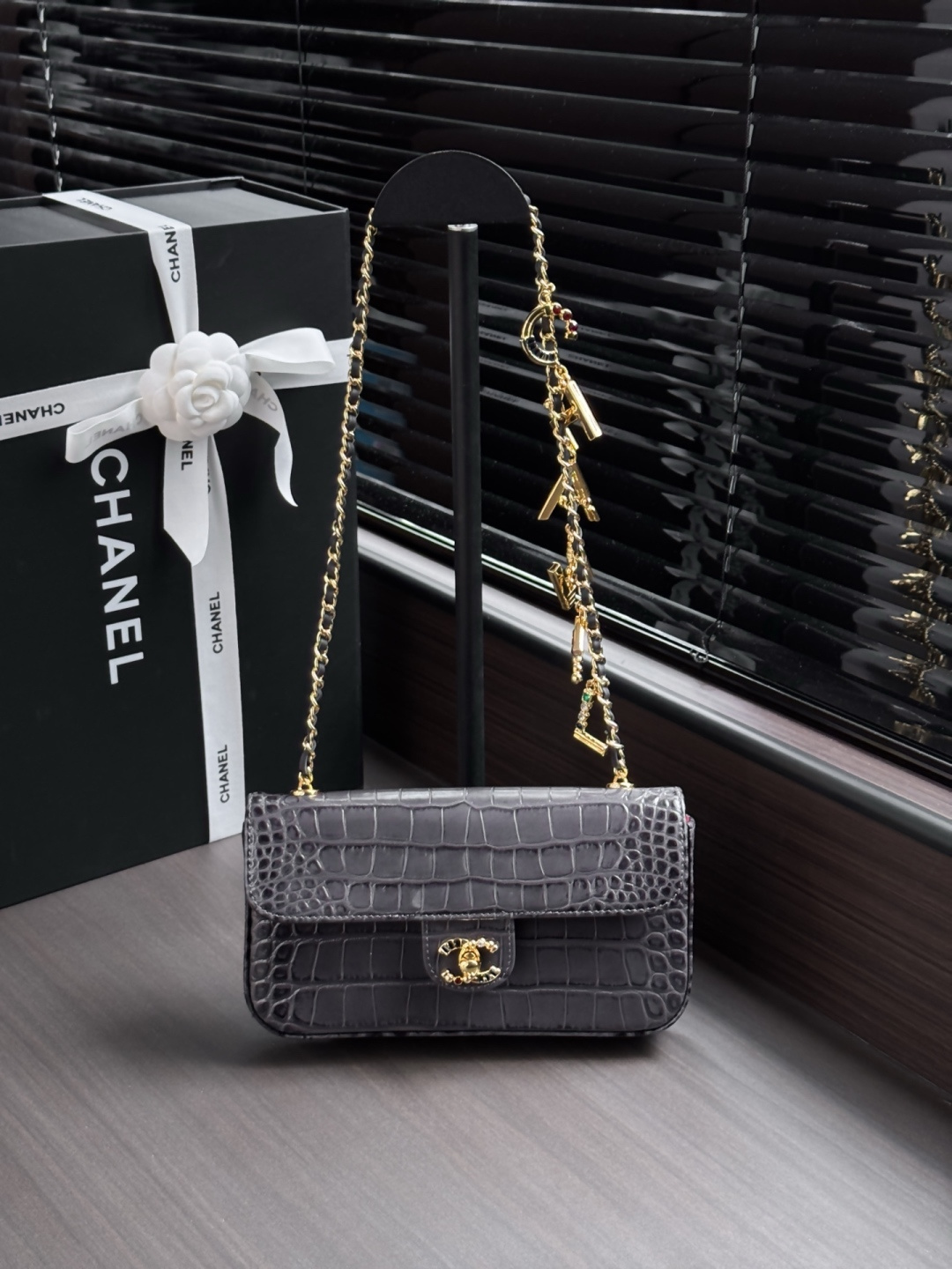 Chanel Rectangular Flap Baguette Bag