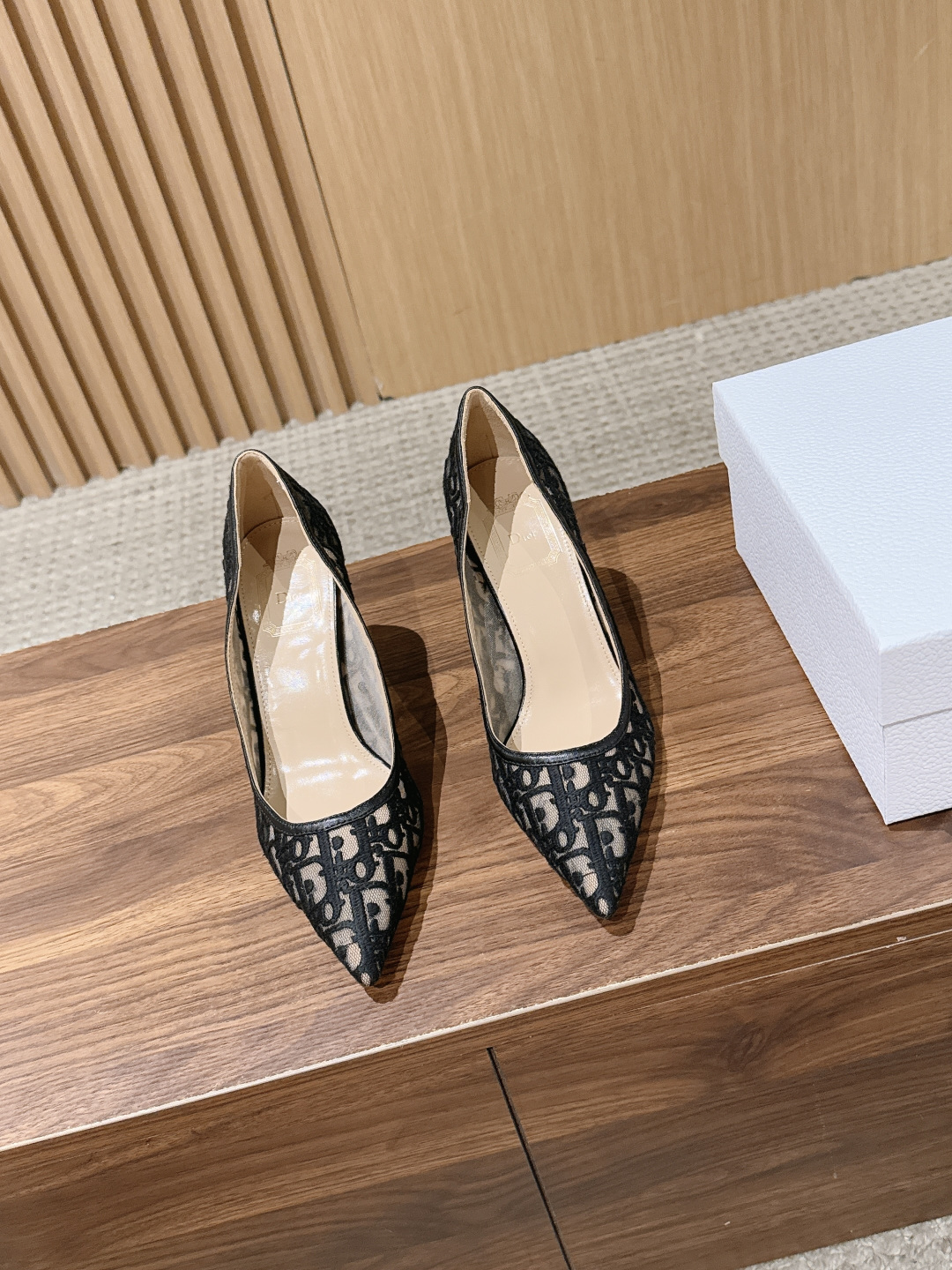 Dior Logo Backless Sneaker Mules
