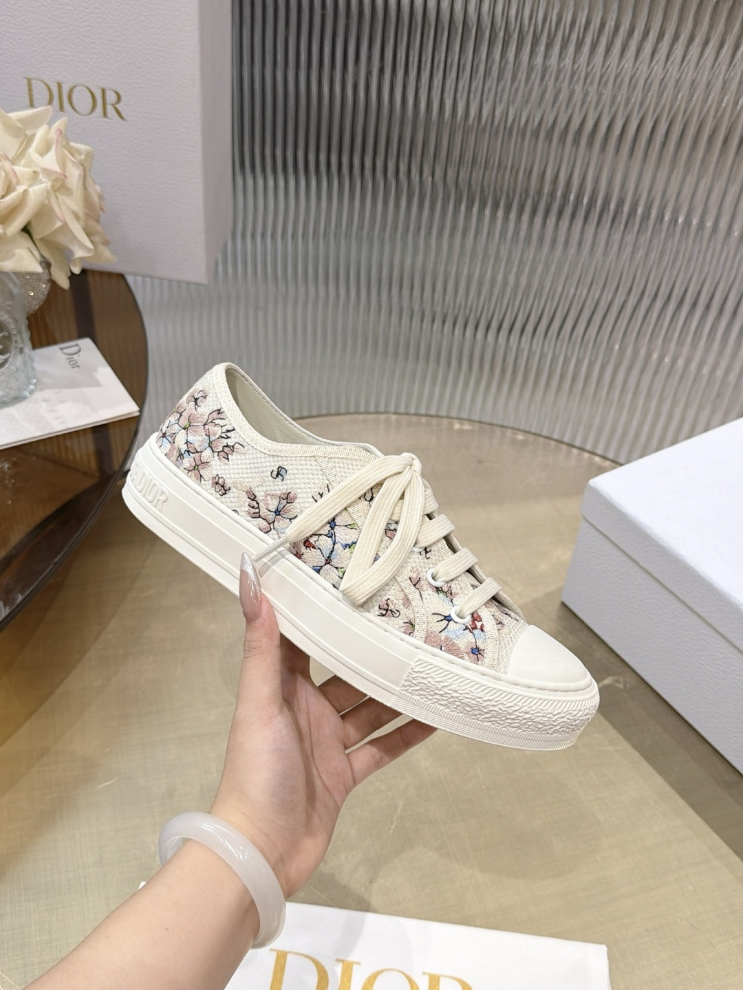 Dior Oblique Canvas Shoes