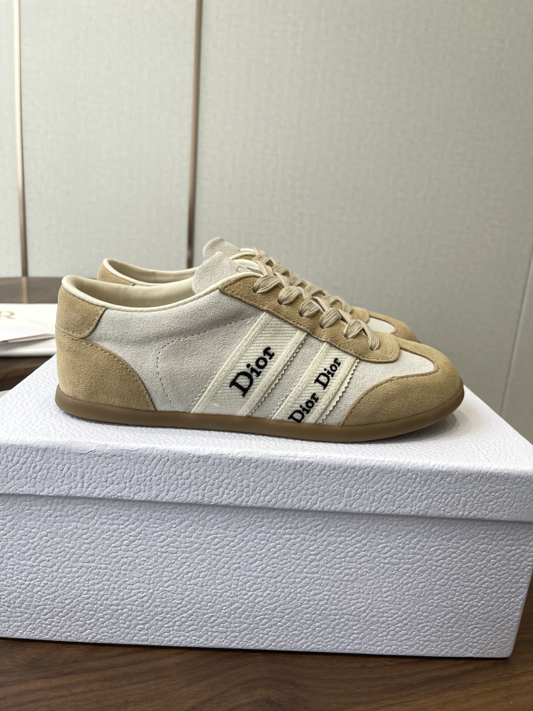 Dior Two-Tone Suede Retro Trainers